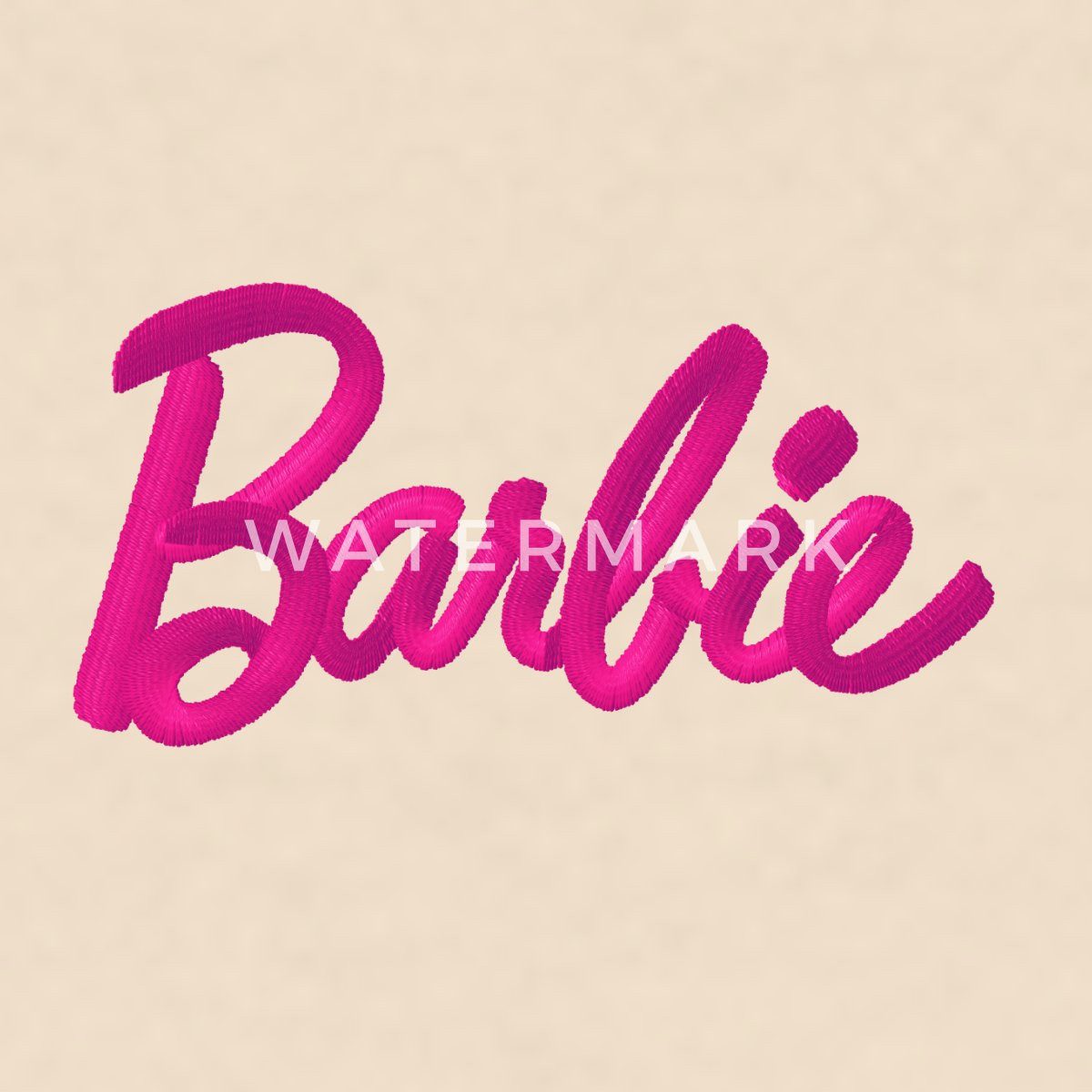 Spreadshirt T-Shirt Barbie Logo Klein Stick Relaxed Fit Unisex T-Shirt (1-tlg)