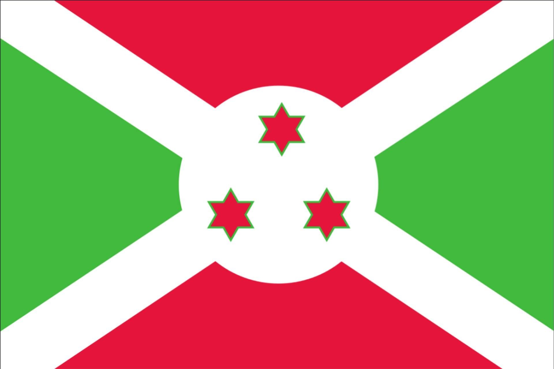 flaggenmeer Flagge Flagge Burundi 110 g/m² Querformat