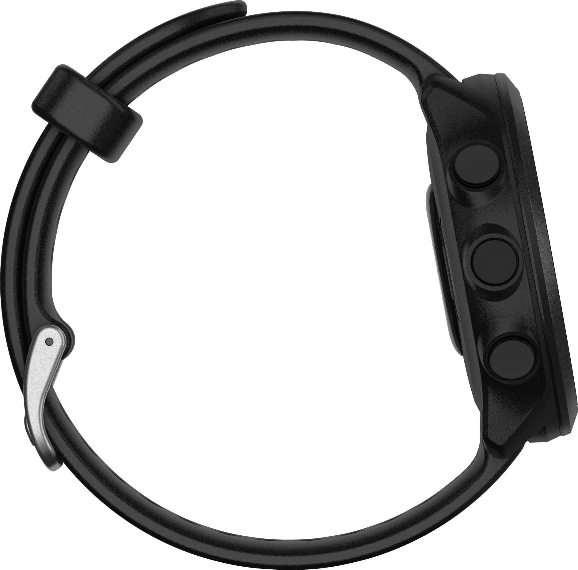 55 Smartwatch | schwarz Garmin (2,64 GPS-Laufuhr Zoll, FORERUNNER Garmin), schwarz cm/1,04 Multisport-