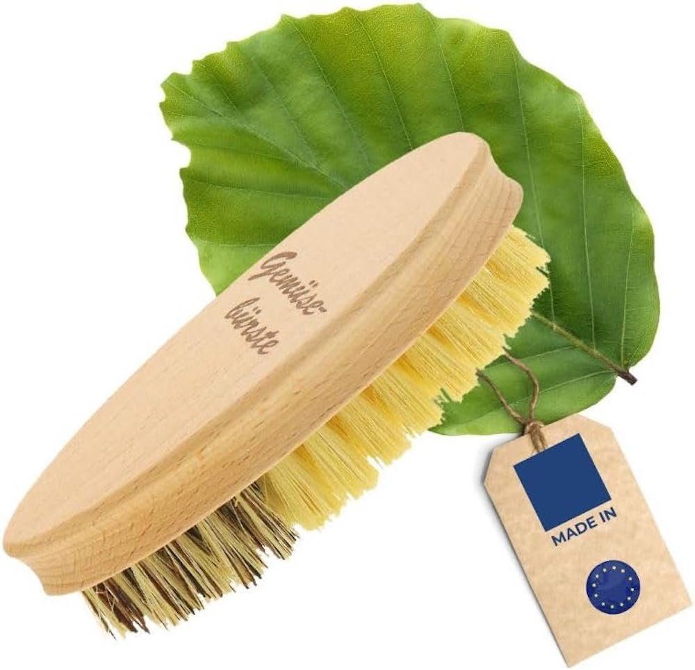 Hofmeister Reinigungsbürste Buchenholz Gemüsebürste 13,5 cm