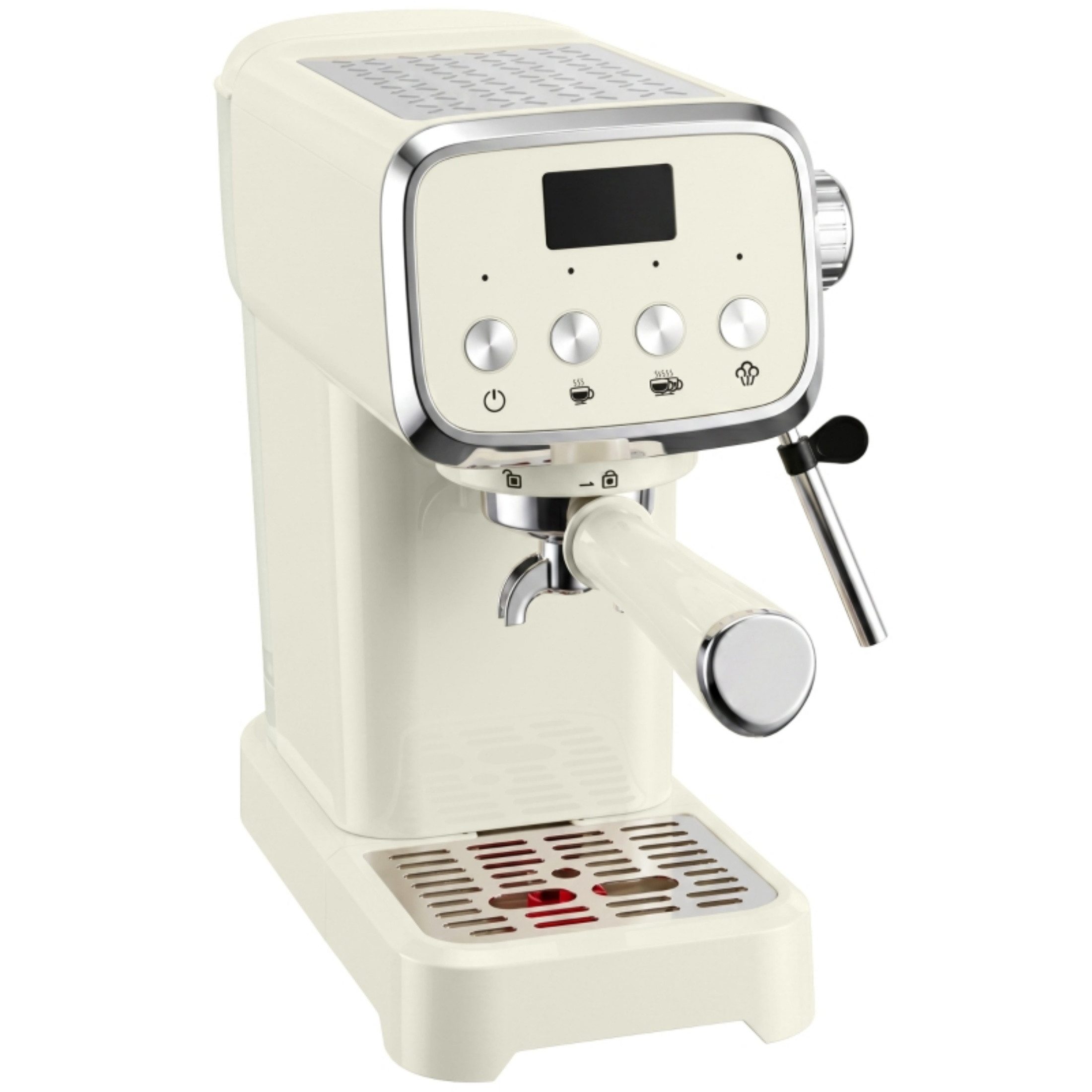 Blossom Espressomaschine, 1,2l Kaffeekanne, Espresso & Doppio, für Zuhause, Büro und Pausenraum