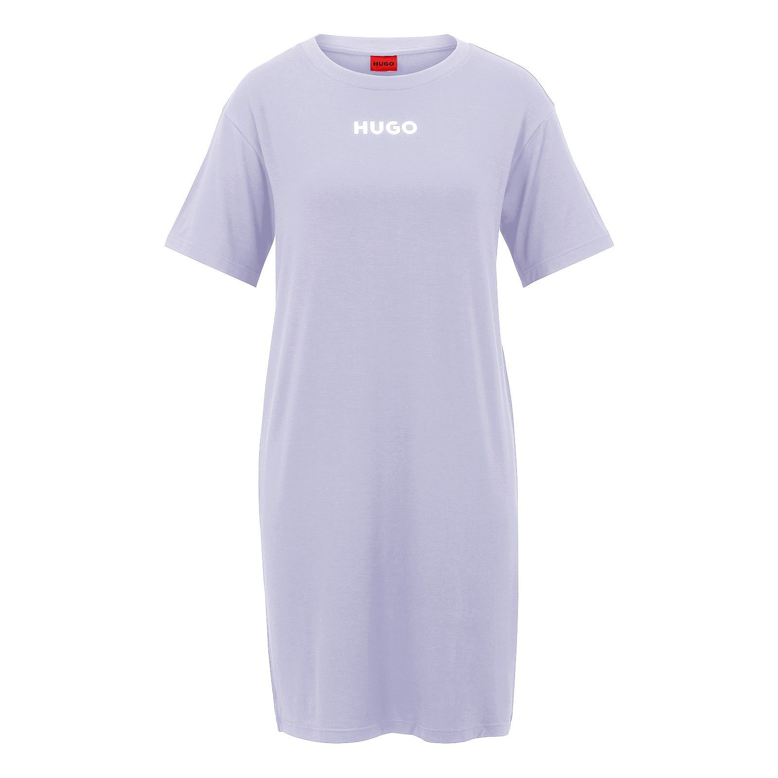 nachhaltigen light HUGO mindestens Nachthemd purple aus Nighty 535 60% Unite Rohmaterialien