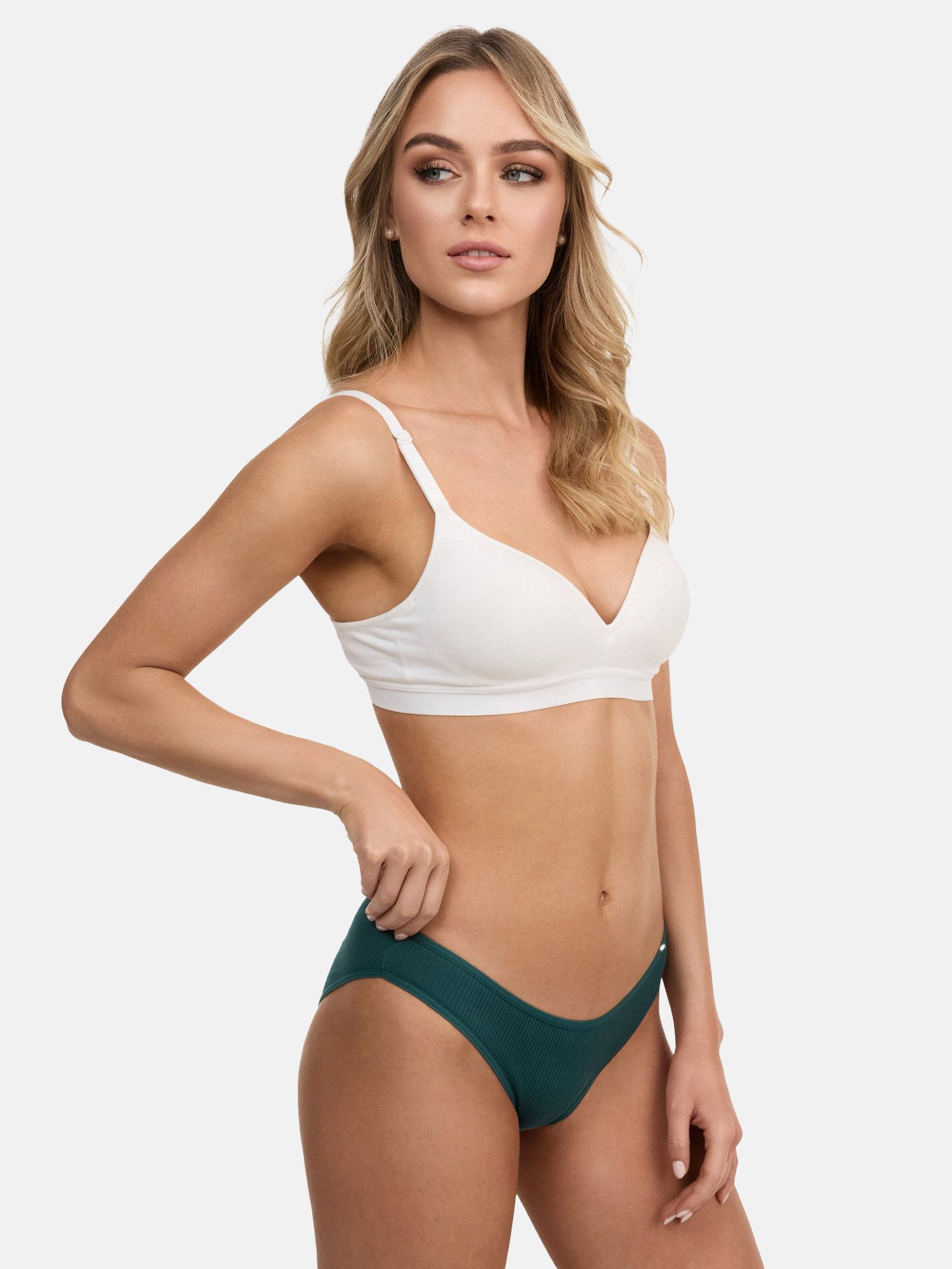 Tazzio Slip 3er-Pack Damen Slip F941 (Packung, 3-St., 3er-Pack) Nahtlose Verarbeitung - keine sichtbaren Linien unterm Outfit – Bild 4 von 5