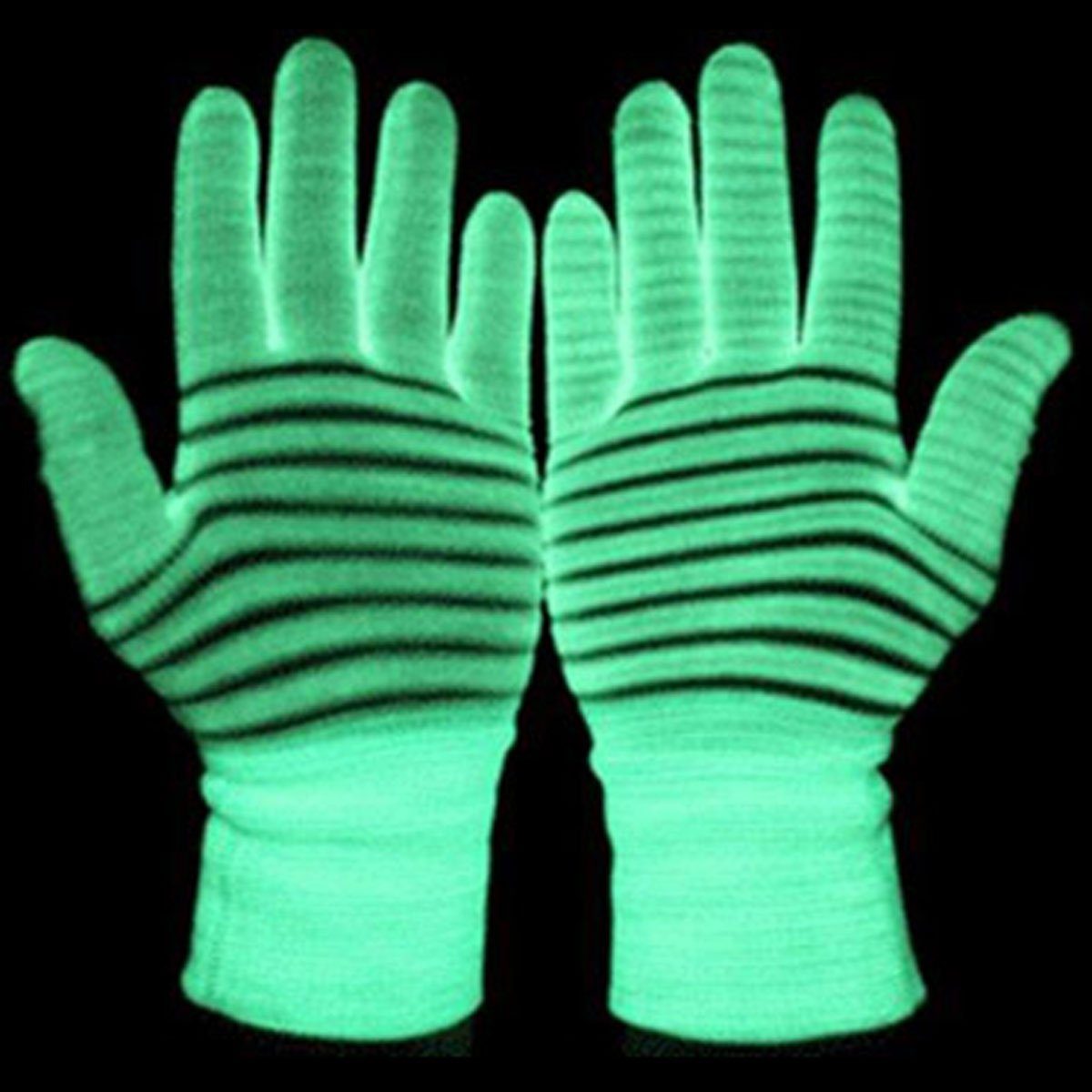 Goods+Gadgets Fleecehandschuhe Leuchtende Handschuhe (Glowing Gloves, Phosp günstig online kaufen