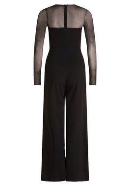 Vera Mont Jumpsuit mit 3/4 Arm (1-tlg) Transparent