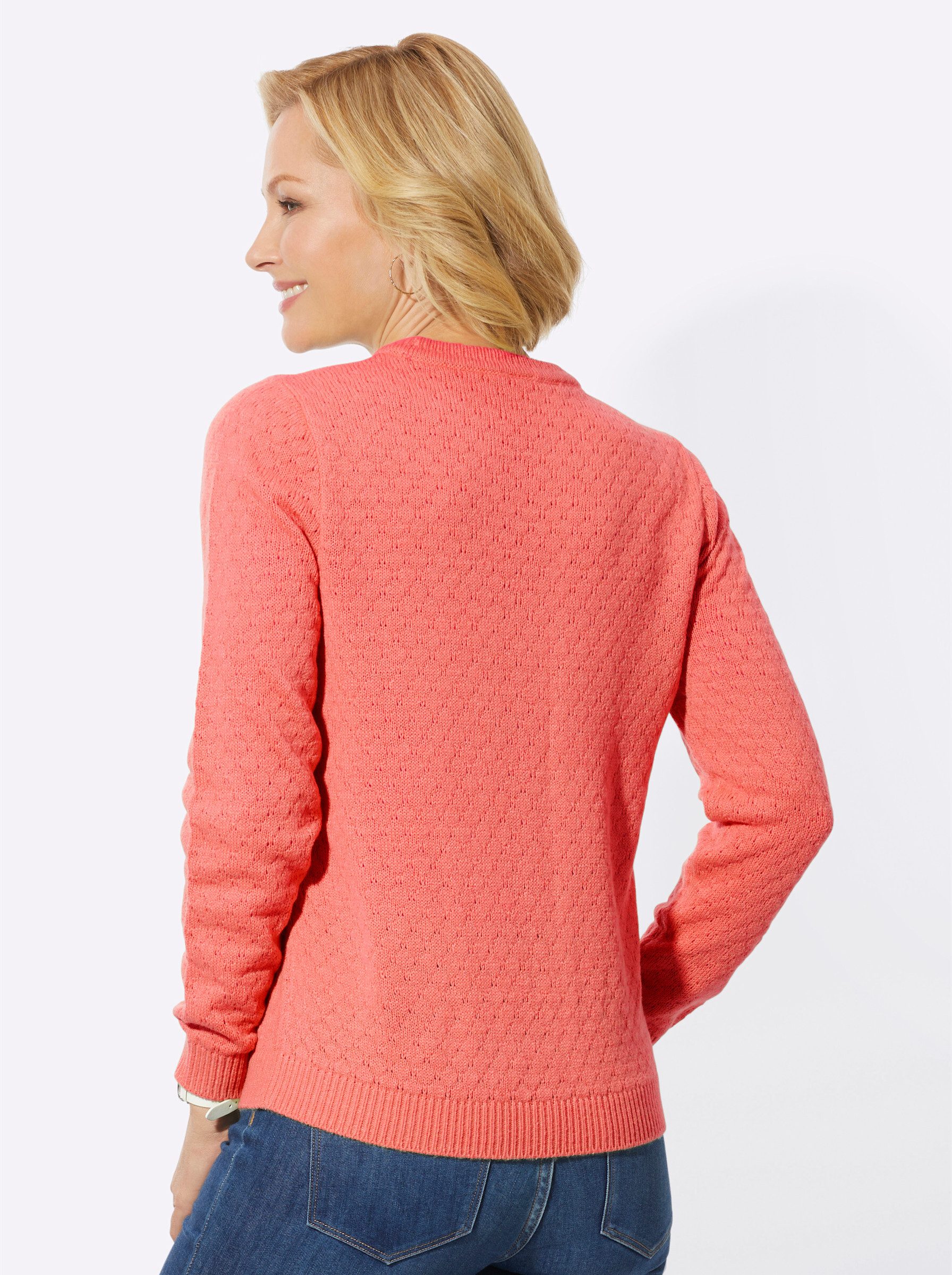Witt Strickpullover Pullover Langarm Struktur günstig online kaufen