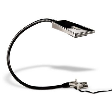 SO-TECH® Bettleuchte Flexible LED Leseleuchte Luminoso 12V / 2W, Einzelleuchte (schwarz) ohne Netzteil