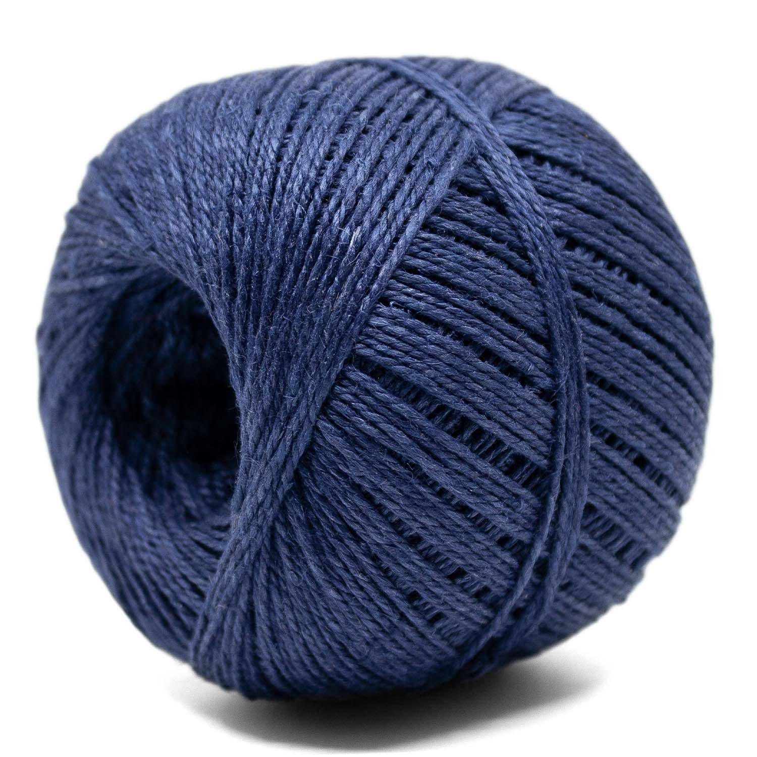 Landshop24 Wurstbindfaden Wurstgarn Metzgergarn Knäuel Küchengarn Küchengarn Küchengarn, 180,00 m (1-St., 200g blau), lebensmittelecht