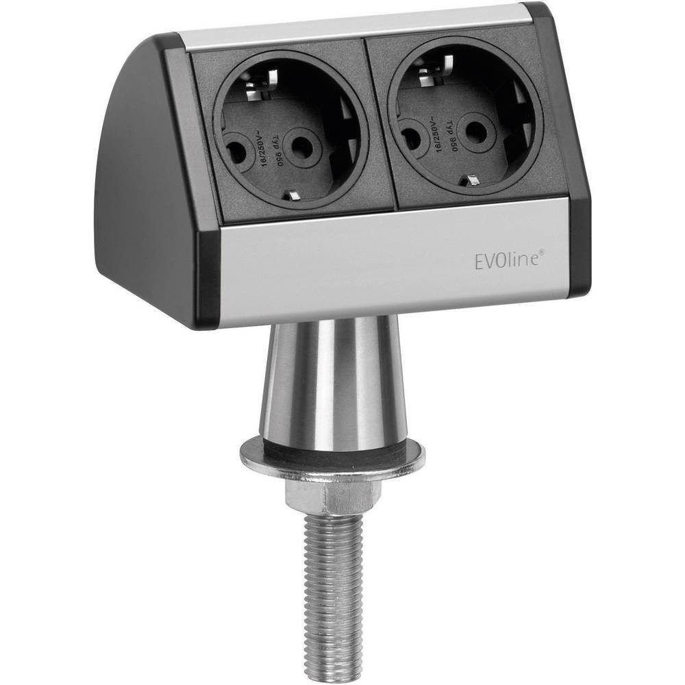 Evoline Steckdosenleiste 93022055 Steckdosenleiste, erhöhter Berührungsschutz