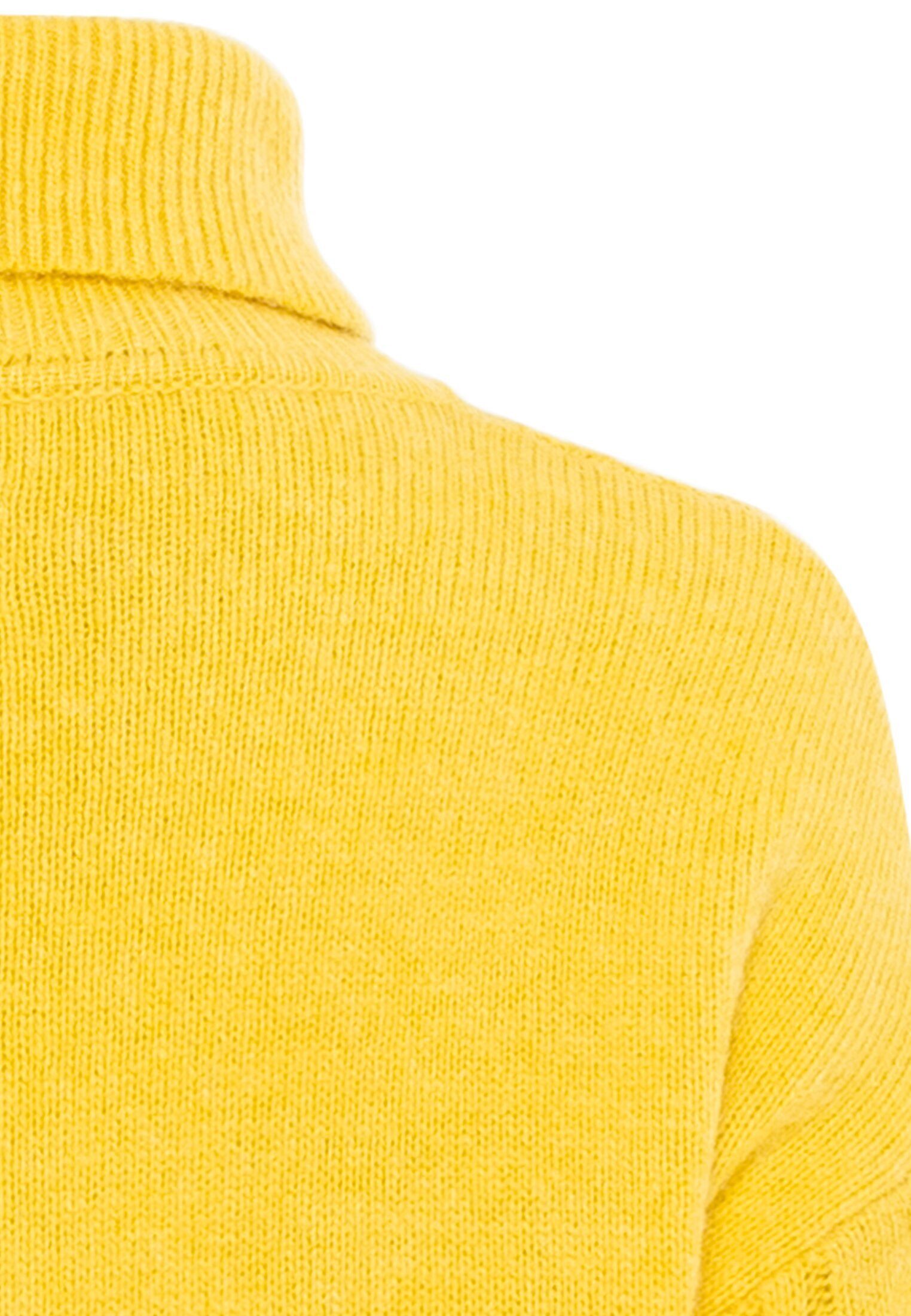 camel active Strickpullover Strickpullover mit Rollkragen