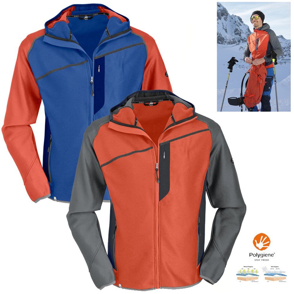 Maul Trekkingjacke Maul - Herren Winter Stretch-Fleecejacke Taufstein 2