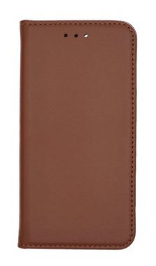 JAMCOVER Handyhülle Echt Leder Bookcase - Handytasche für Apple iPhone 15 Pro (15,49 cm/6,1 Toll), Kartenfach und Standfunktion