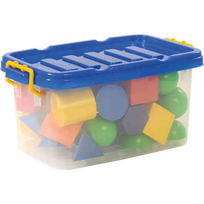 EDUPLAY Lernspielzeug Geoformen, Kunststoff, inklusive Box