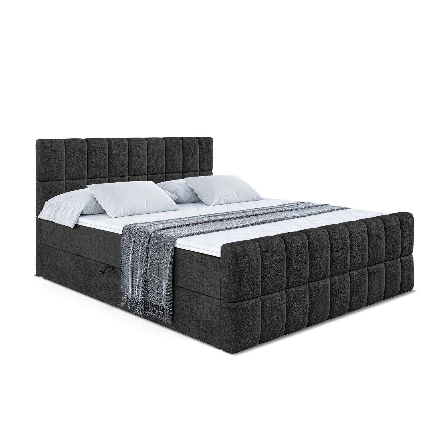 ALTDECOR Boxbett MIAMI-Z (Multipocket-Matratze H4, H3 Matratze Bonellfederu günstig online kaufen