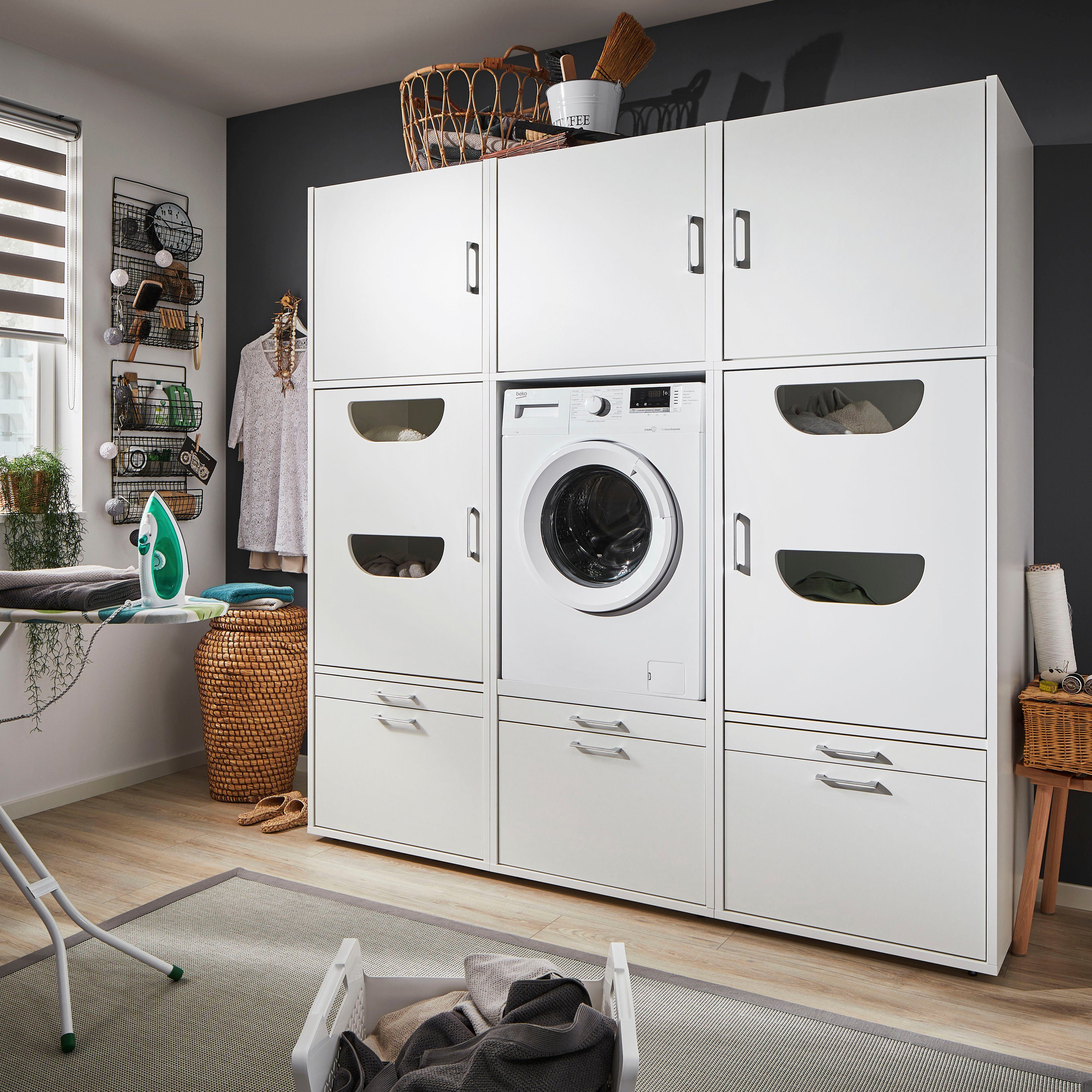 Schrank-Set WASHTOWER 21, (8-St)