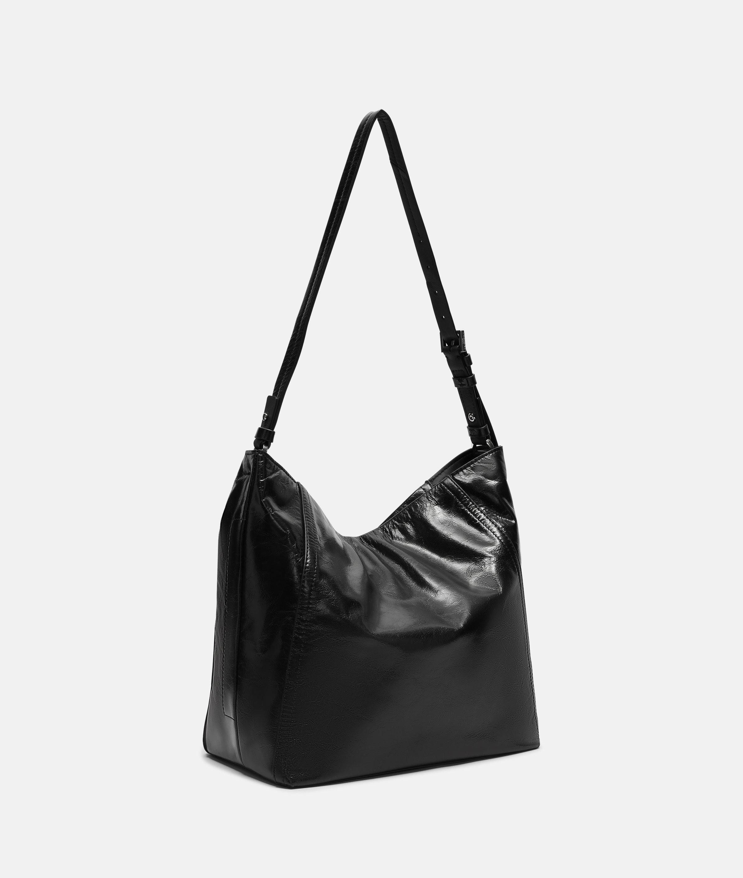 Liebeskind Berlin Schultertasche Chudy Hobo M, Geräumige Schultertasche aus Leder