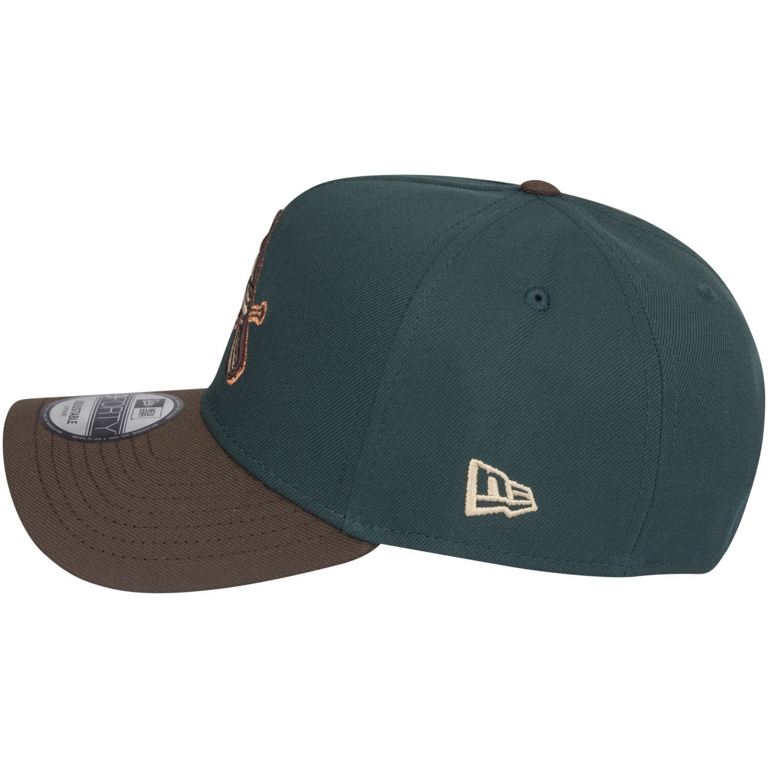 New Era Trucker Cap 9Forty AFrame Chicago Cubs forest walnut
