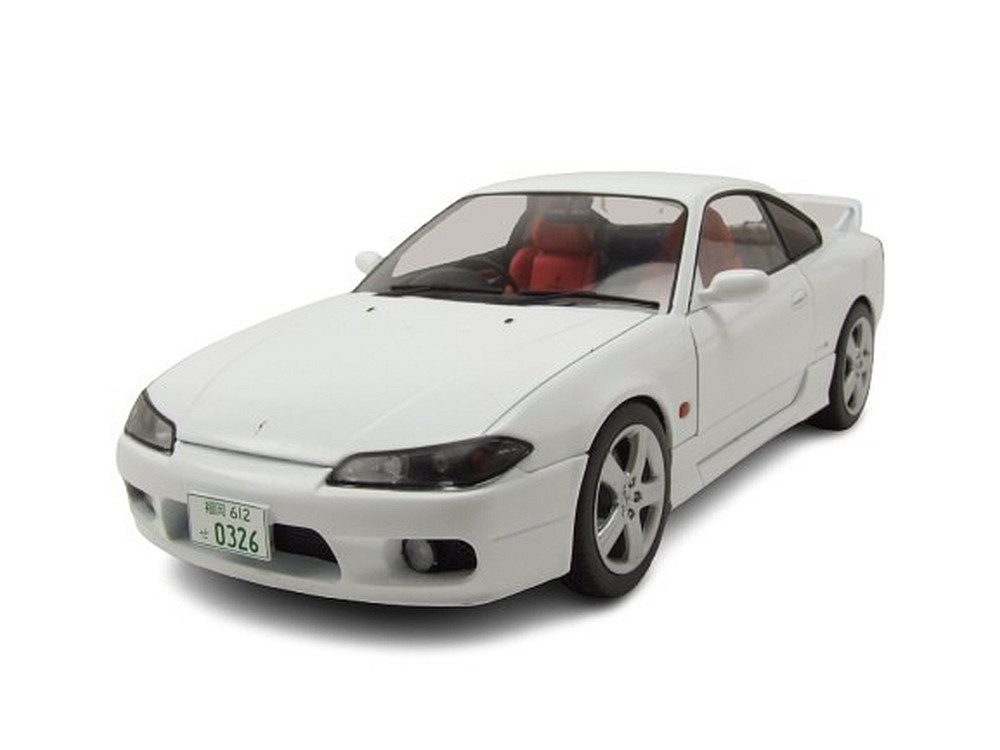 Solido Modellauto Nissan Silvia S15 Spec-R Aero 1999 weiß, Maßstab 1:18