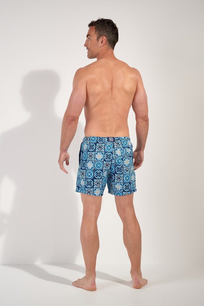Hom Badeshorts HOM Maiolica Beach Boxer