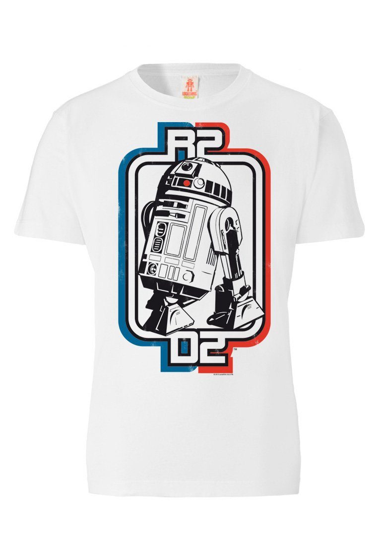 Herren Shirts LOGOSHIRT T-Shirt Star Wars mit coolem Frontprint