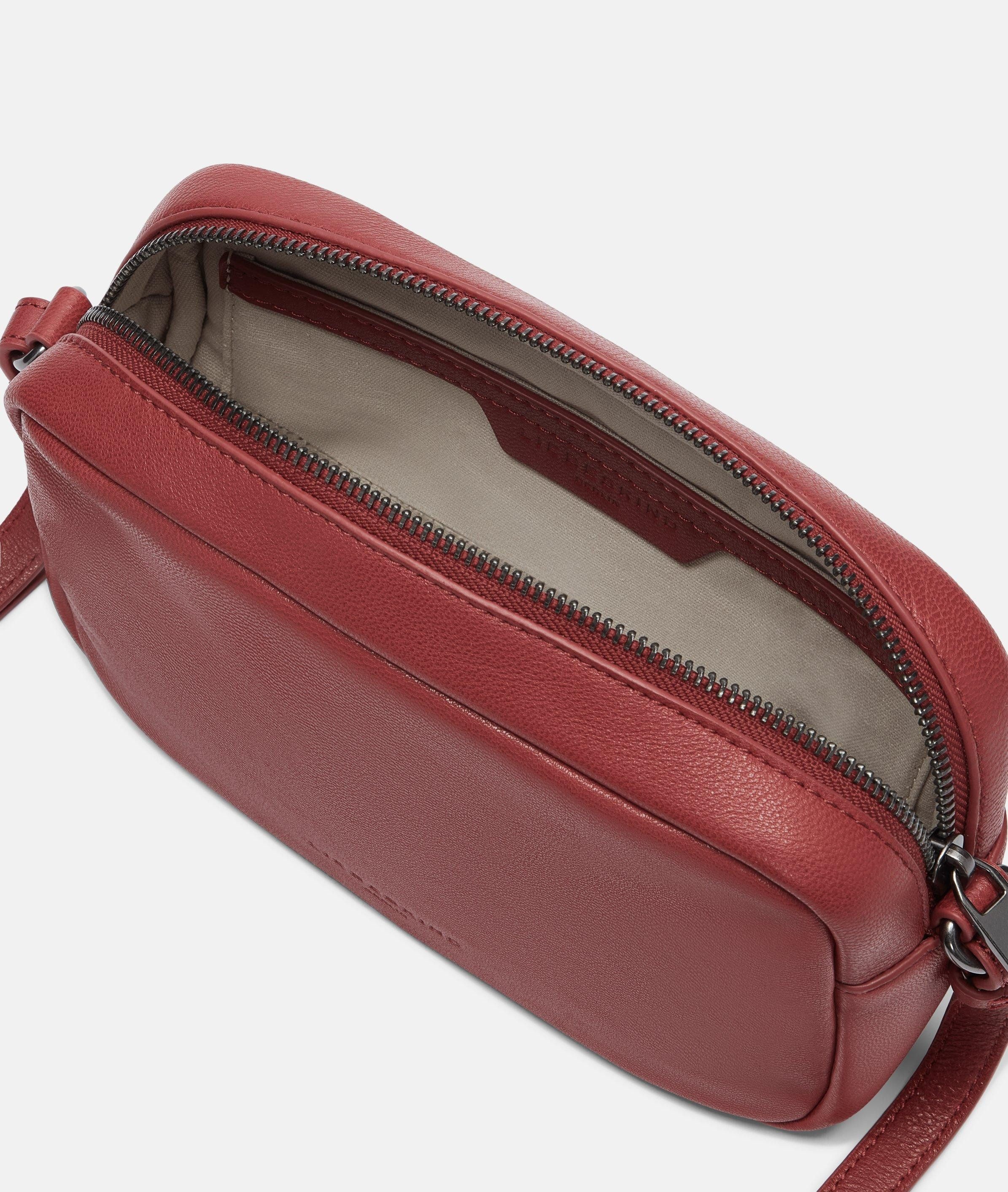 Liebeskind Berlin Umhängetasche Ella Camera-Bag S, Kleine Camera Bag aus weichem Leder