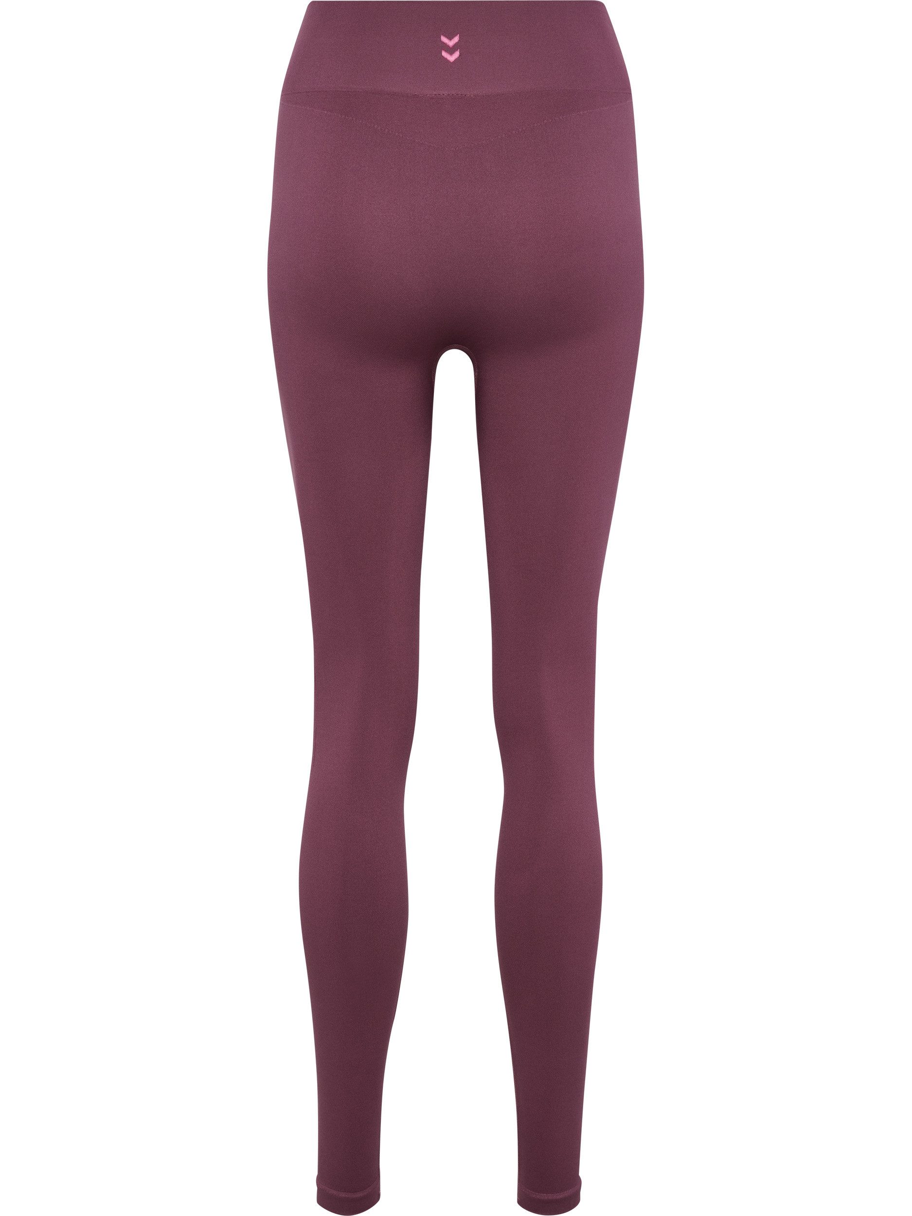 hummel Trainingstights HMLHIIT SEAMLESS HIGH WAIST TIGHTS nahtlos, dehnbares Material, atmungsaktiv, schnell trocknend