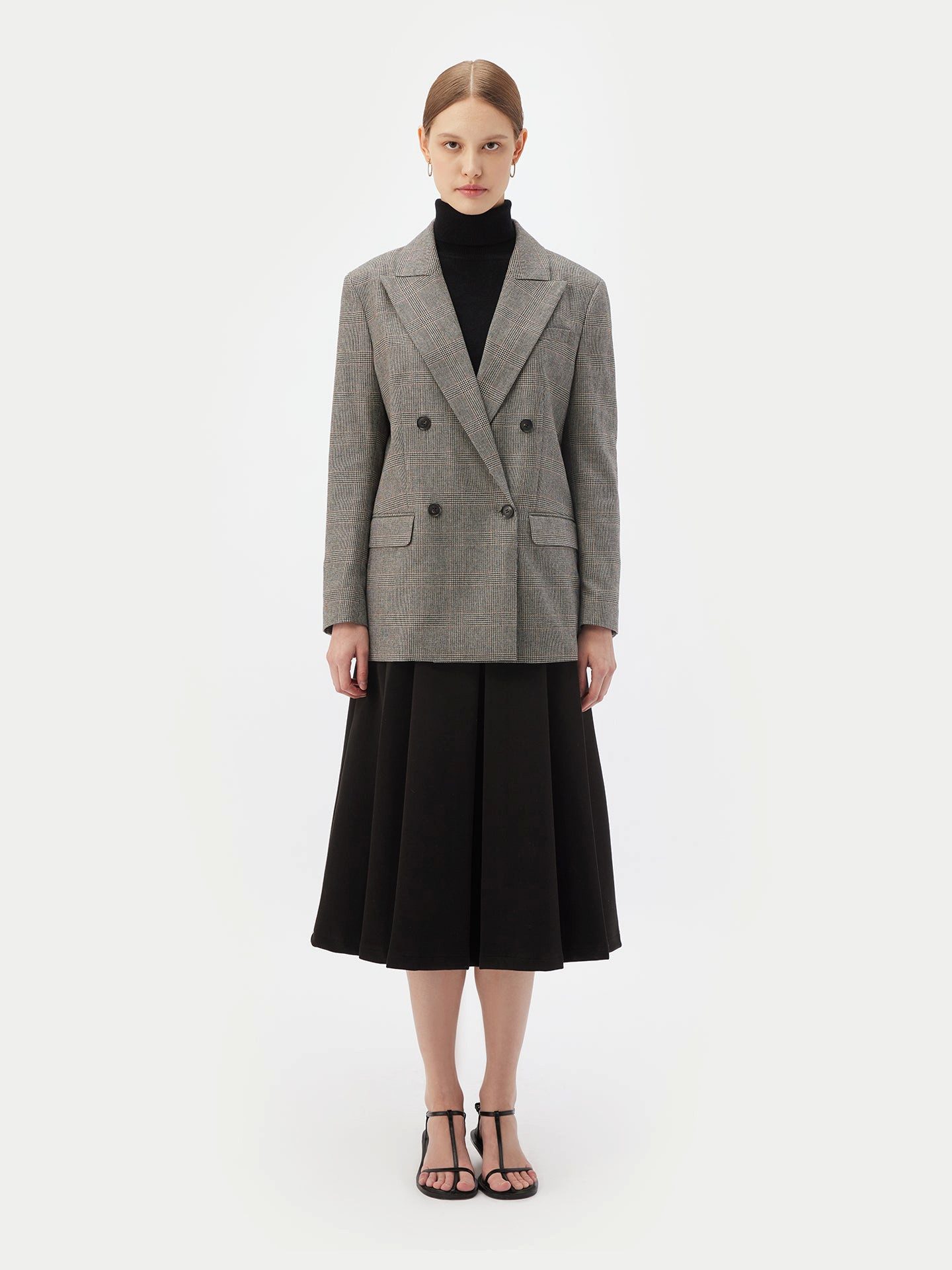 GOBI Cashmere Blusenblazer Zweireihiger Kaschmirblazer