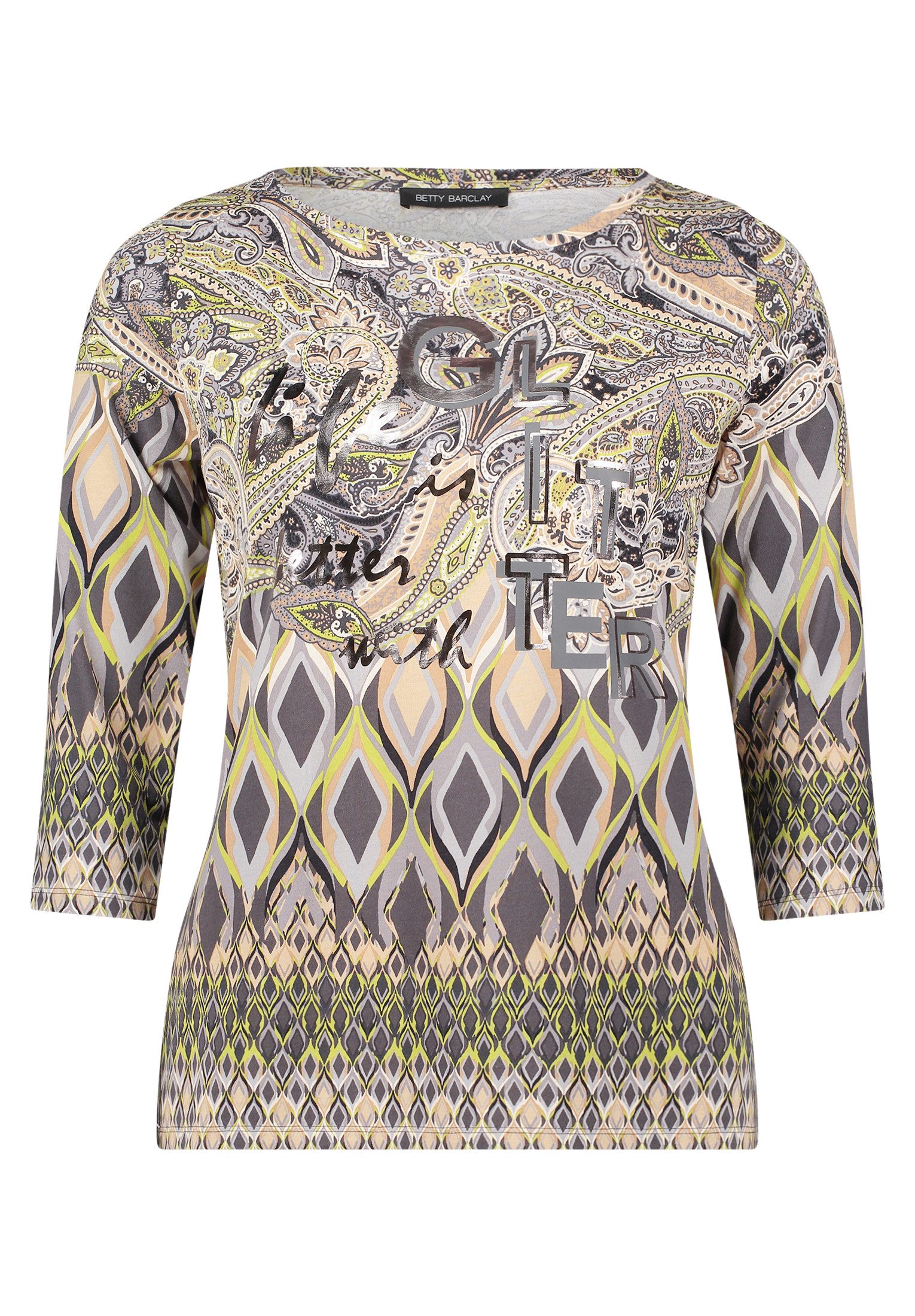 Betty Barclay 3/4-Arm-Shirt Damen Ringelshirt mit U-Boot-Ausschnitt (1-tlg) günstig online kaufen