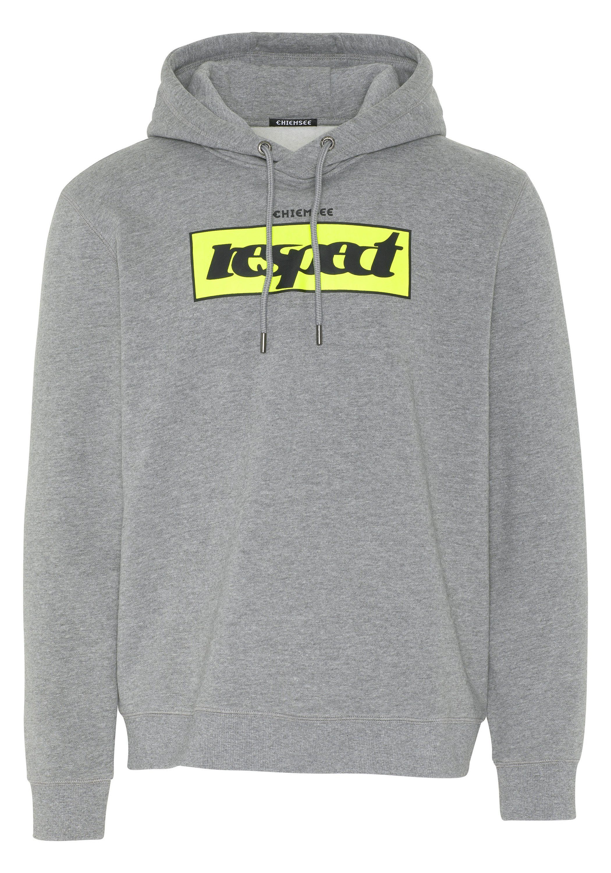 Chiemsee Kapuzensweatshirt Hoodie mit Statement-Schriftzug 1