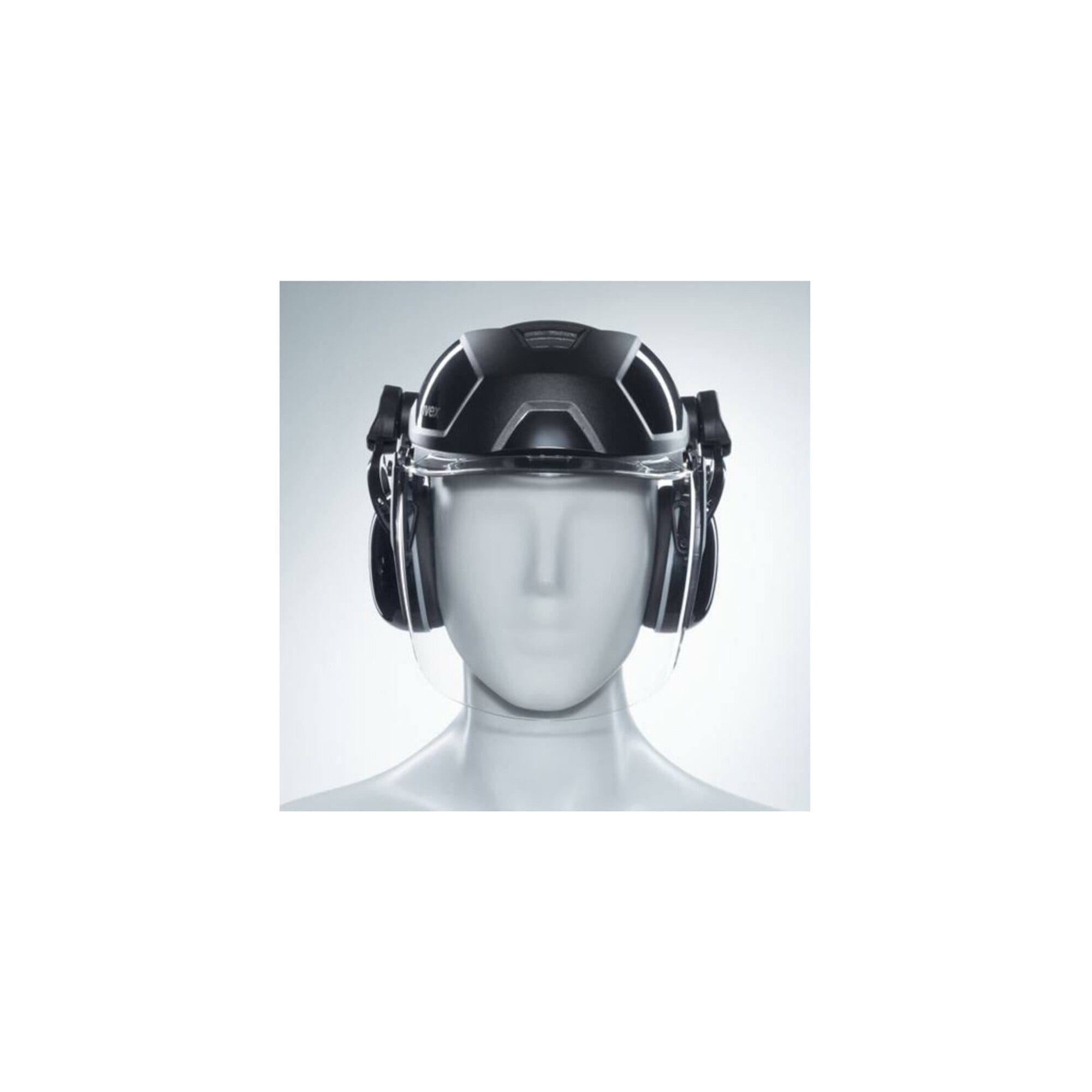 Uvex Schutzhelm uvex Visier pheos faceguard, farblosos, UV400 Polycarbonat Visier m. G