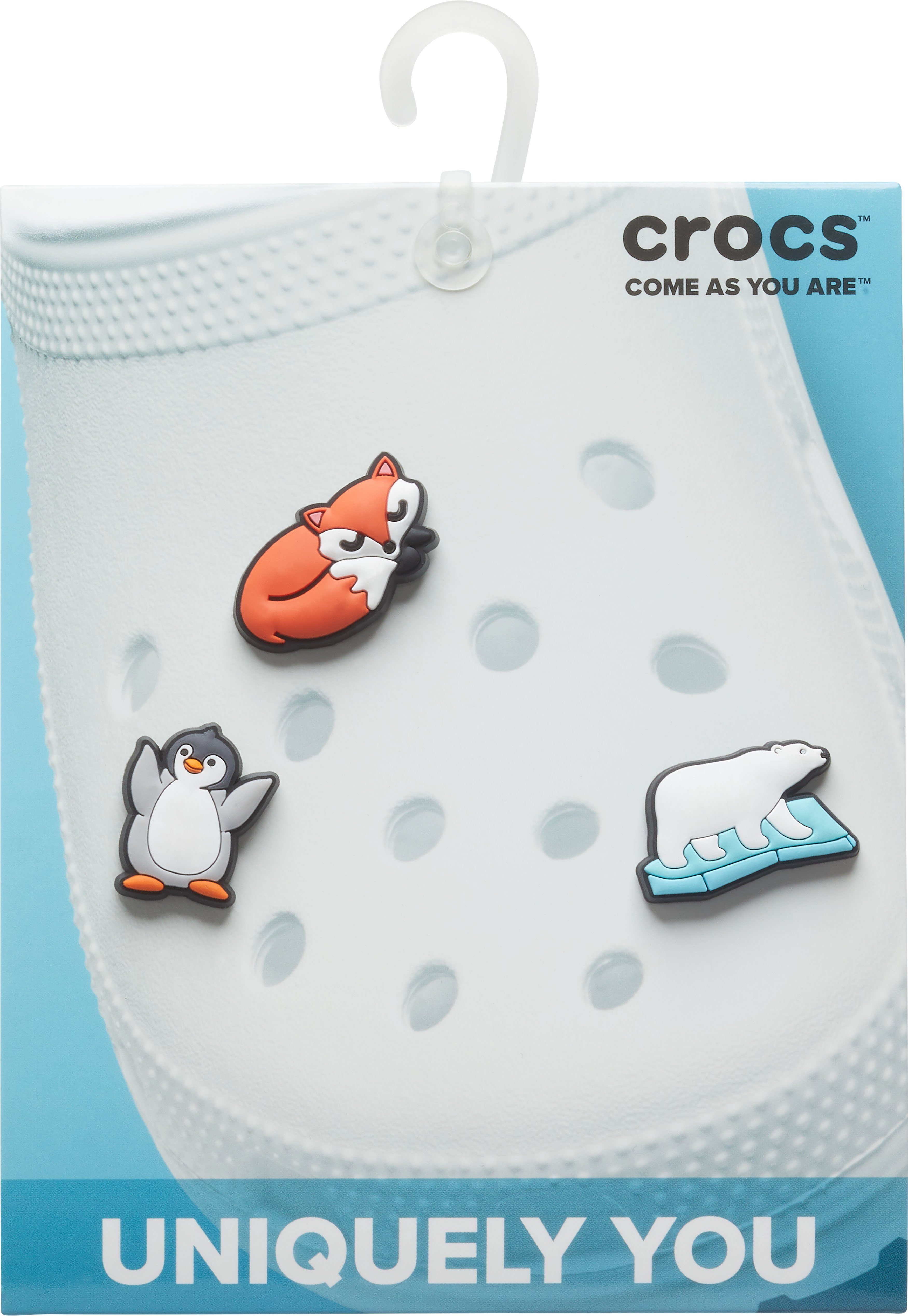 Crocs Schuhanstecker Jibbitz Charm Cold Winter Animals - 10009010 (3-tlg) | Schuhanstecker