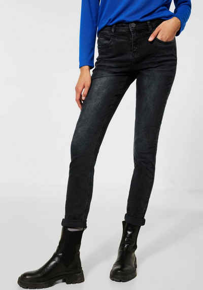 STREET ONE Slim-fit-Jeans »Style Jane« mit klassischen Nieten an den Taschen