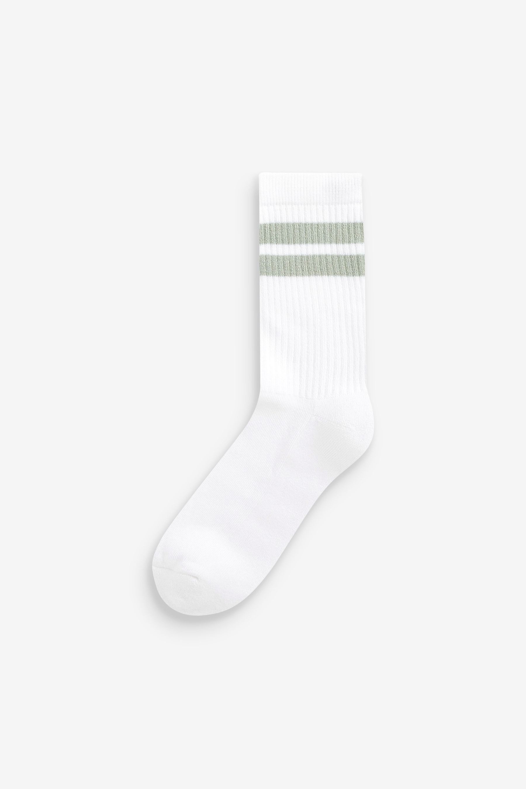Next Kurzsocken Gerippte Socken mit hohem Baumwollanteil, 5er-Pack (5-Paar) – Bild 5 von 5