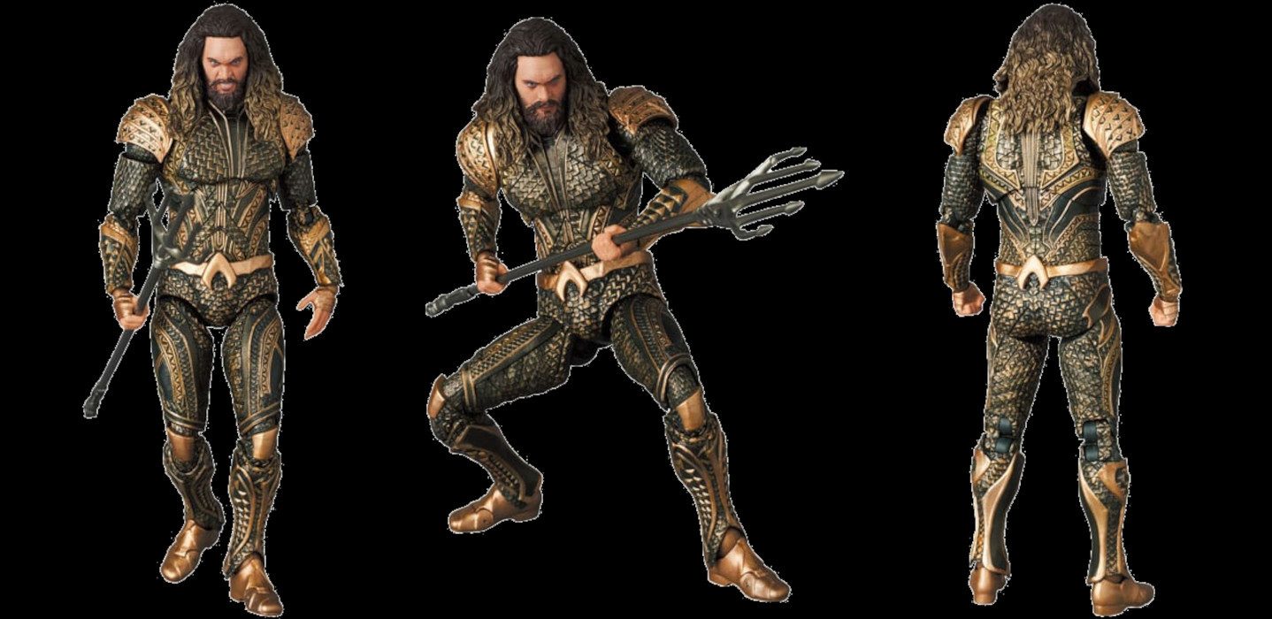 Medicom Actionfigur DC Comics Aquaman (Zack Snyder´s Justice League Version) MAFEX 16 cm A