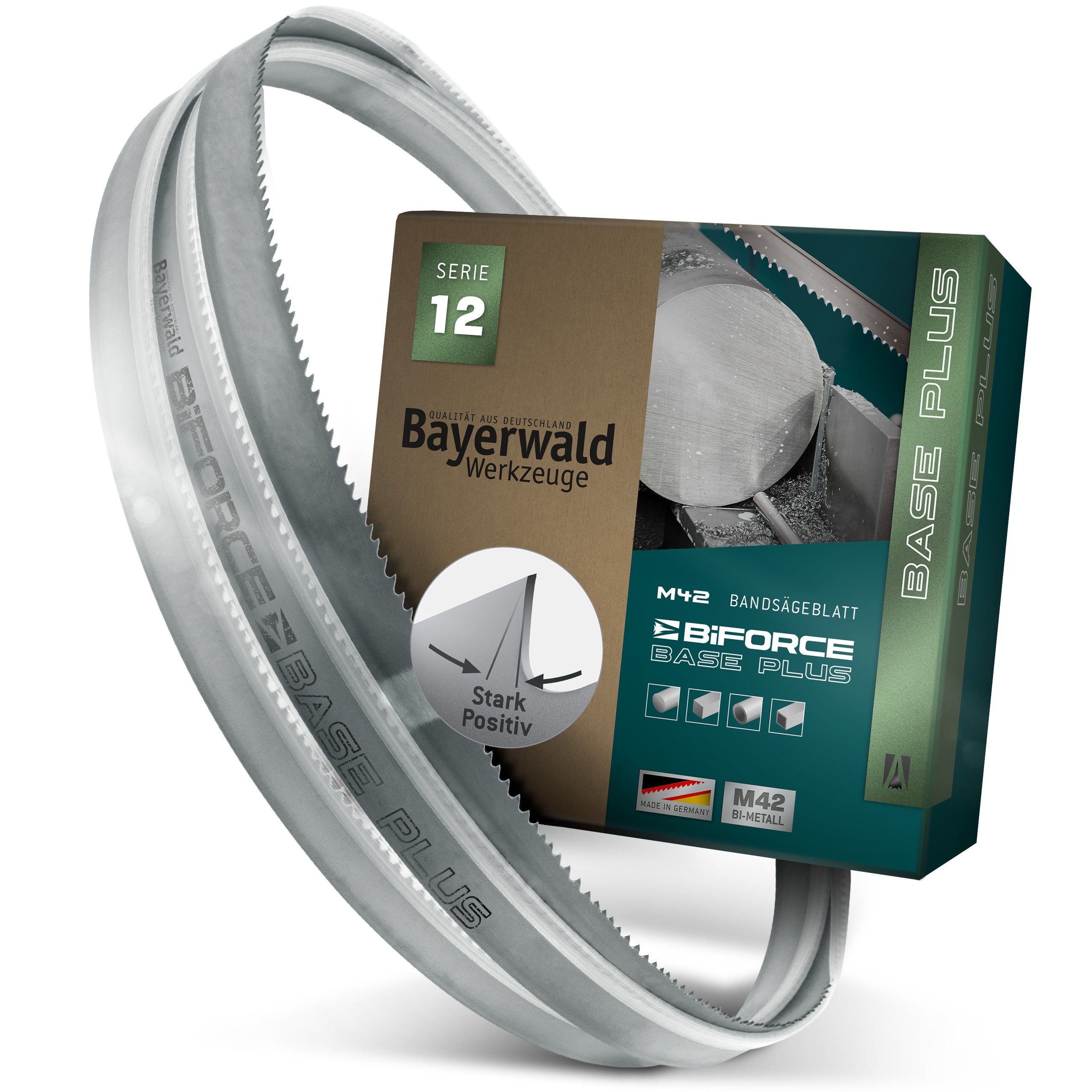 QUALITÄT AUS DEUTSCHLAND Bayerwald Werkzeuge Bandsägeblatt Bayerwald M42 Bandsägeblatt BiFORCE BASE PLUS