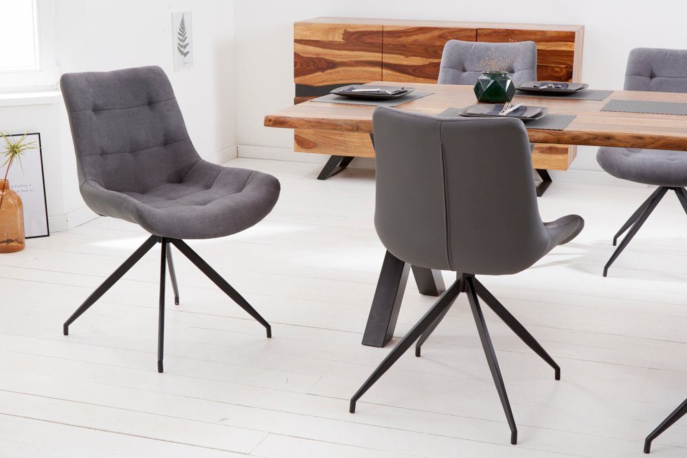 riess-ambiente Esszimmerstuhl DIVANI hellgrau, Esszimmer · günstig online kaufen