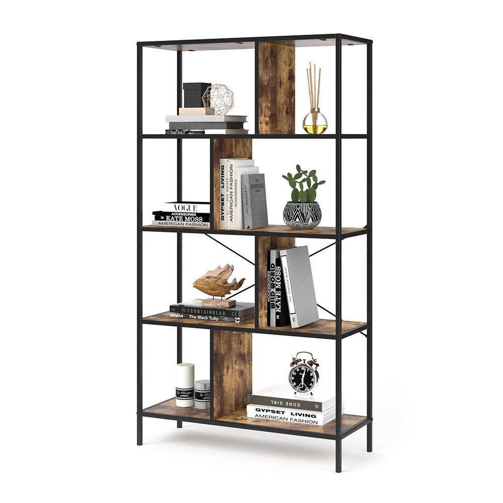 Standregal Loft Vintage FYRK 146x80x30 Vicco Wandregal Bücherregal