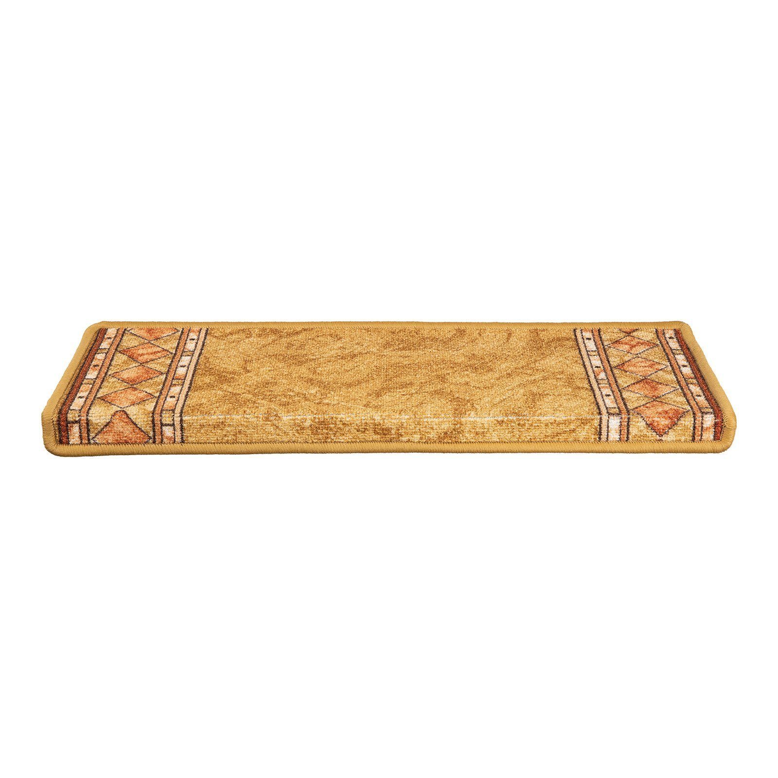 Karat Stufenmatte Langeoog, Treppenschutz, viele Farben & Größen, Rechteckig, Höhe: 5 mm, 100% Polyamid