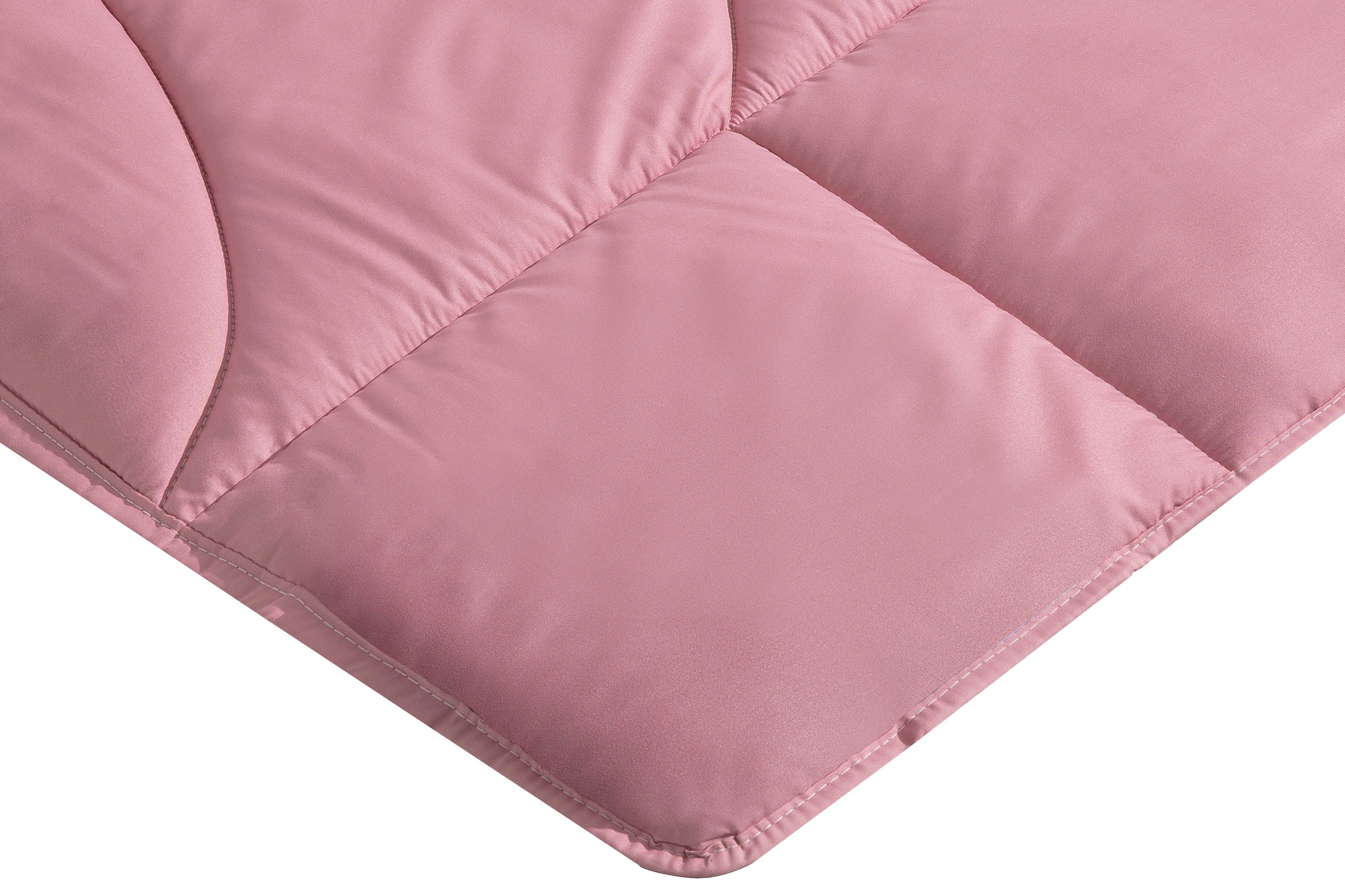 my home Microfaserbettdecke Microlux, Bettdecke 135x200 cm, 155x220 cm, 200x200 cm, Füllung: Polyester (3D-Klimafaser), Bezug: Polyester (Microfaser-Feinbatist), Пуховые in 4 Farben, Sommer, Winter, 4 Jahreszeiten, Decke