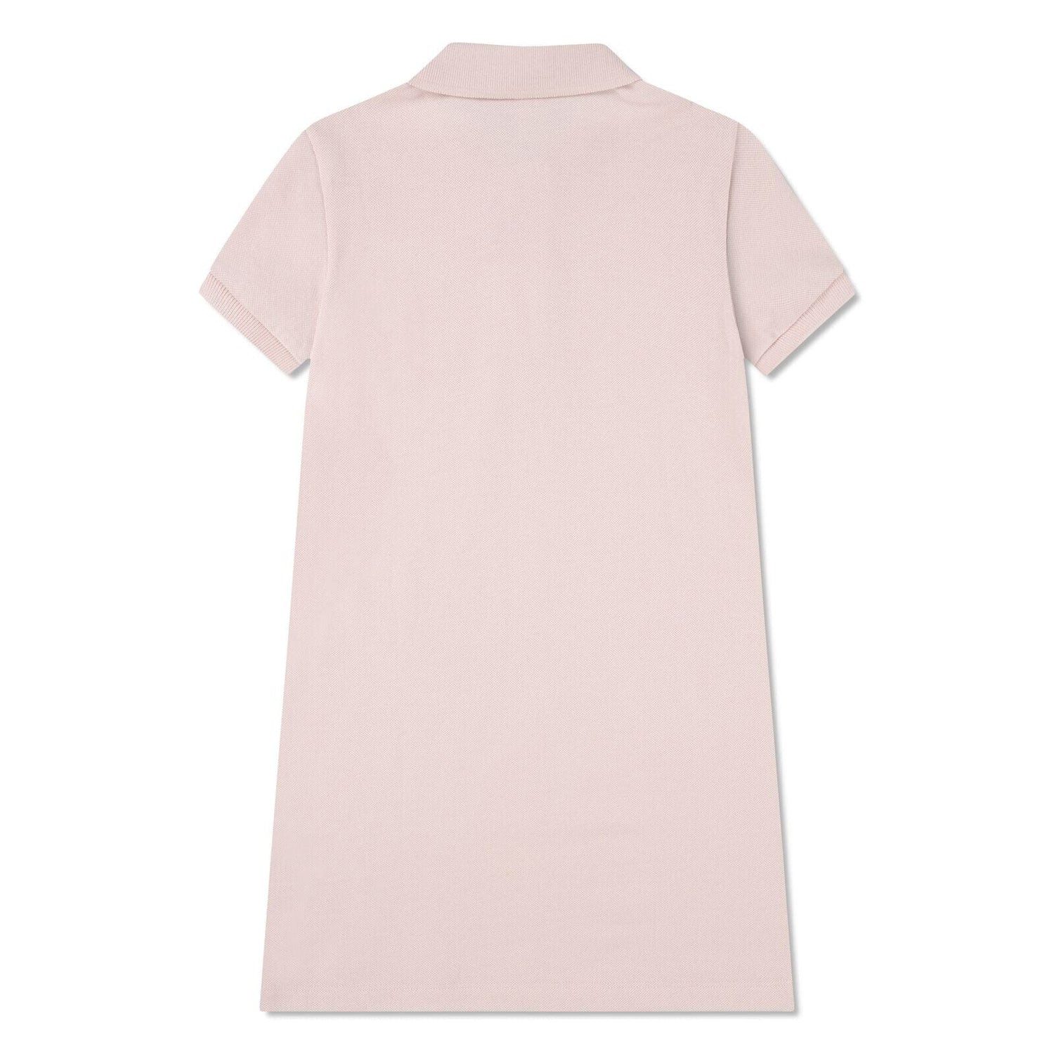 Lacoste Polokleid Lacoste Mädchen-Polokleid aus Petit Piqué – Rosa