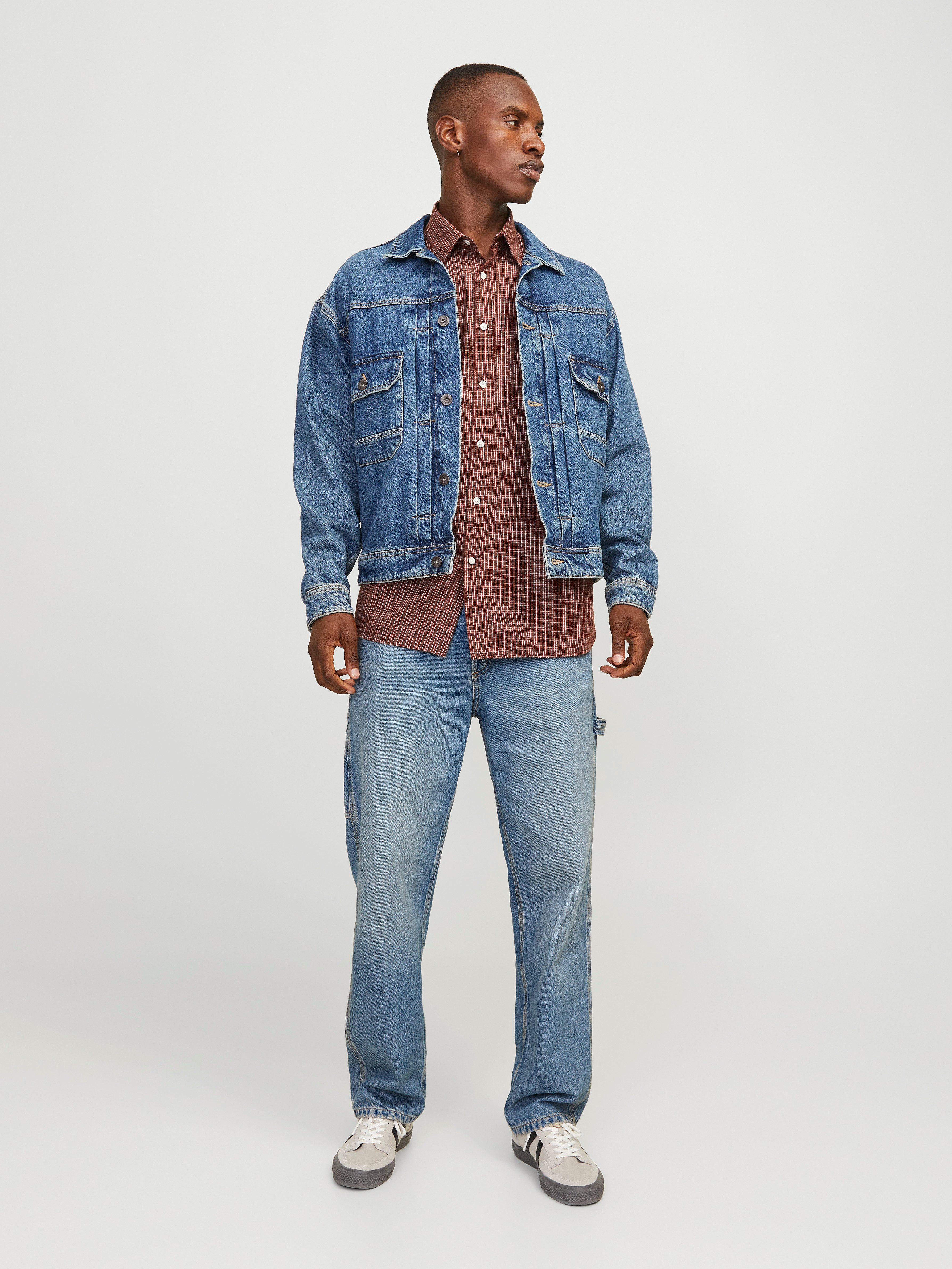 Jack & Jones Loose-fit-Jeans JJIEDDIE JJCARPENTER SBD 416 NOOS