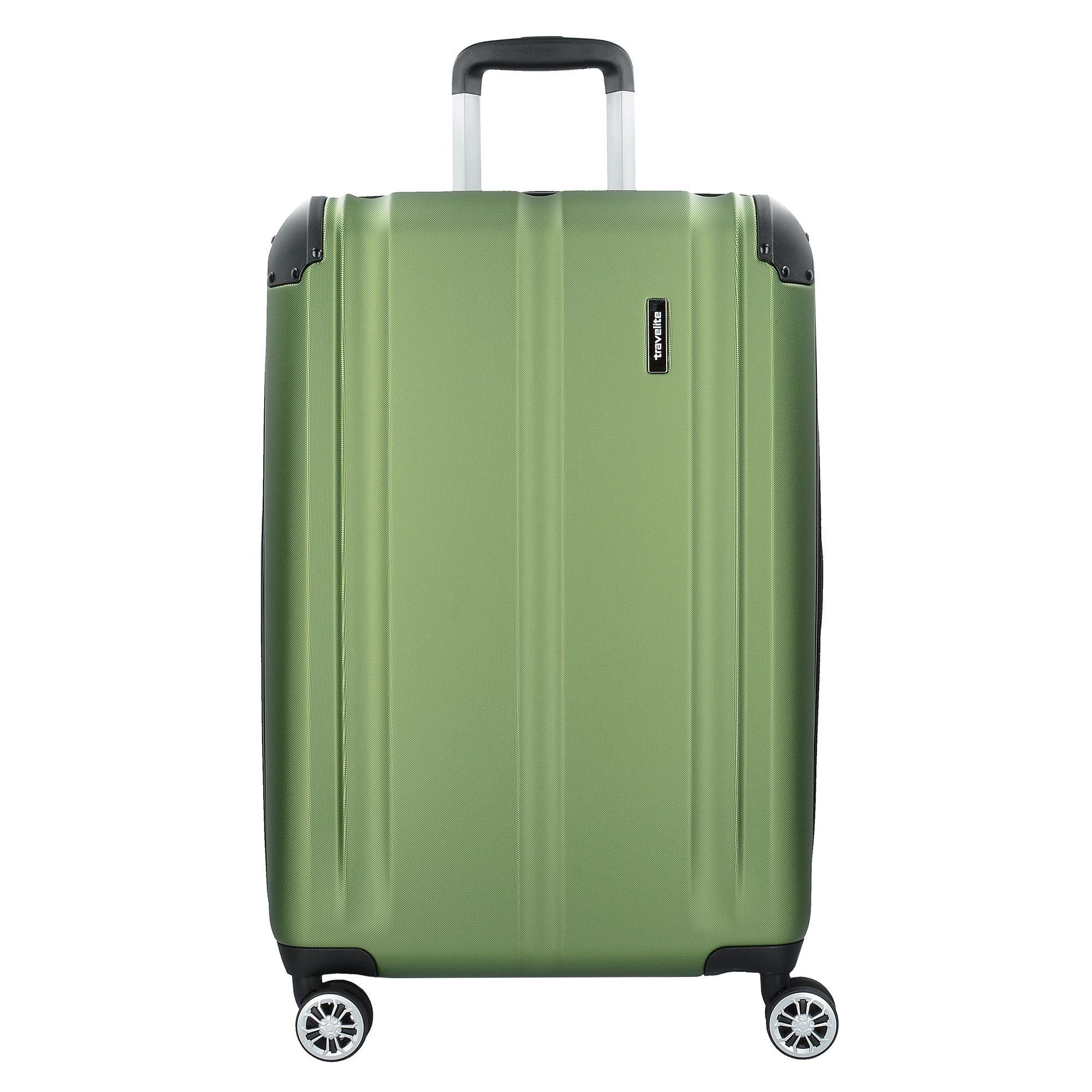 travelite Hartschalen-Trolley City, 4 Rollen, ABS