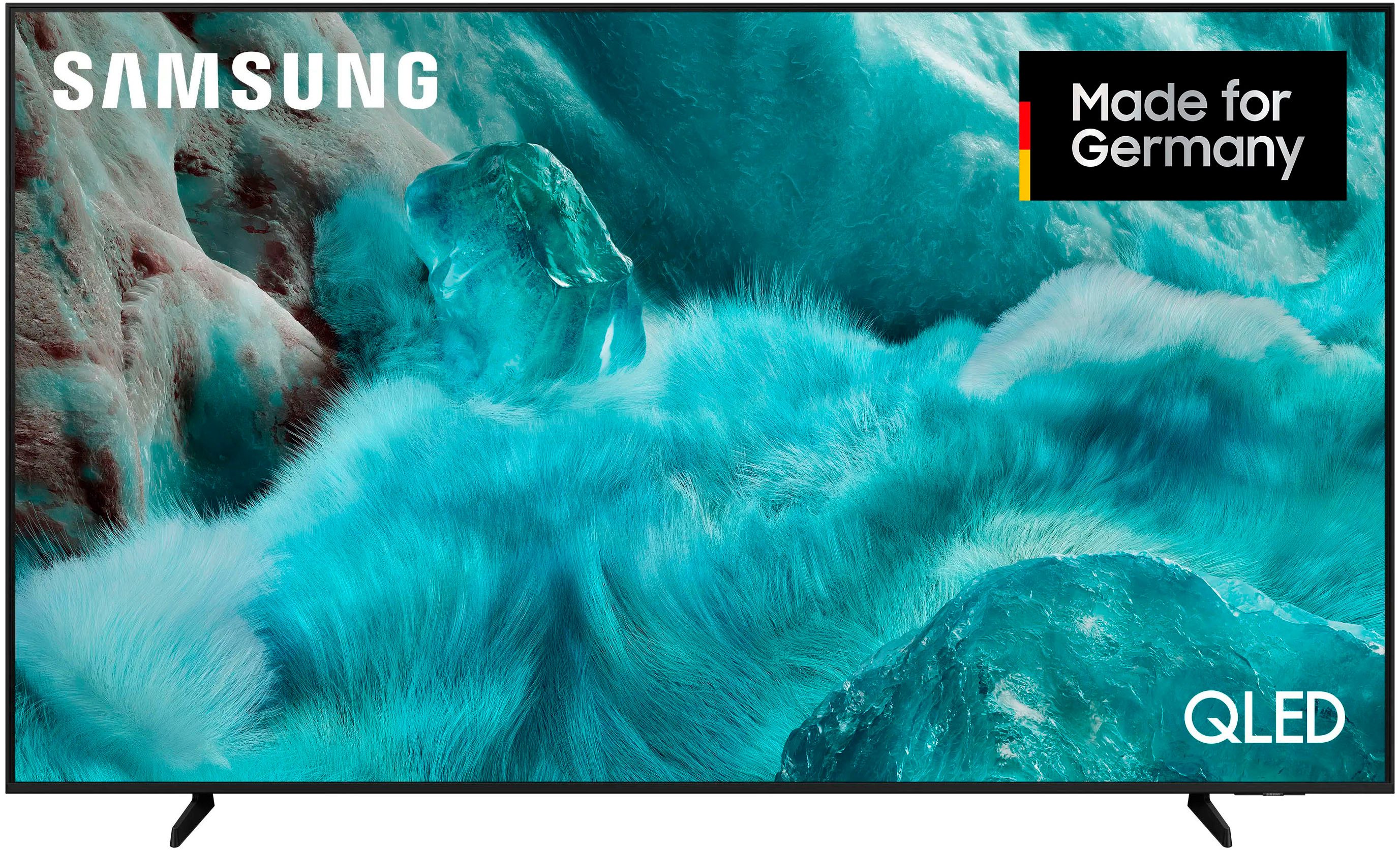 Samsung GQ75Q7FAAU QLED-Fernseher (189 cm/75 Zoll, 4K Ultra HD, Smart-TV, Quantum HDR, Knox Security, Art Store, 3D Sound, Gaming Hub, AI TV)