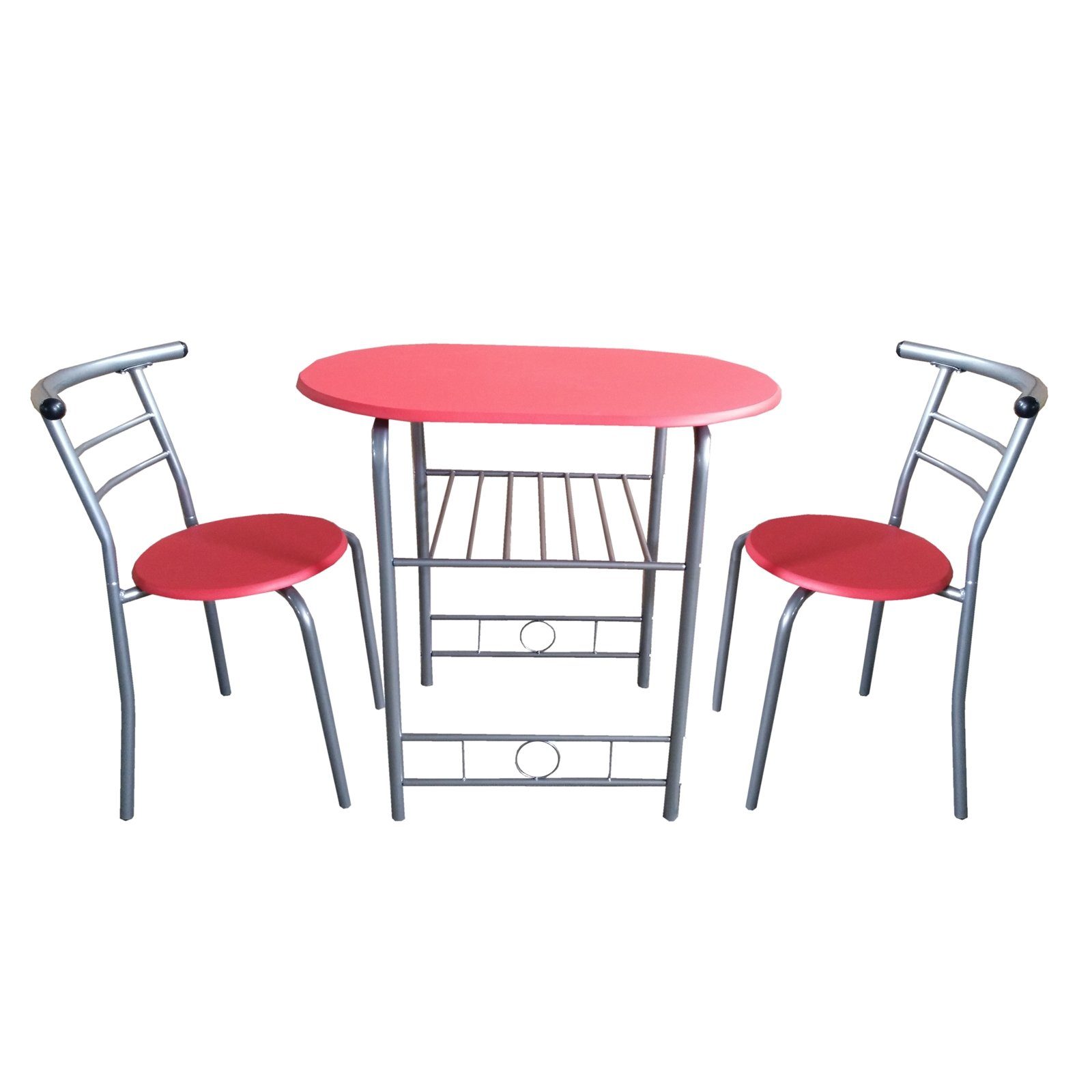 HTI-Living Essgruppe Tischgruppe Rot Merit, (Set, günstig online kaufen