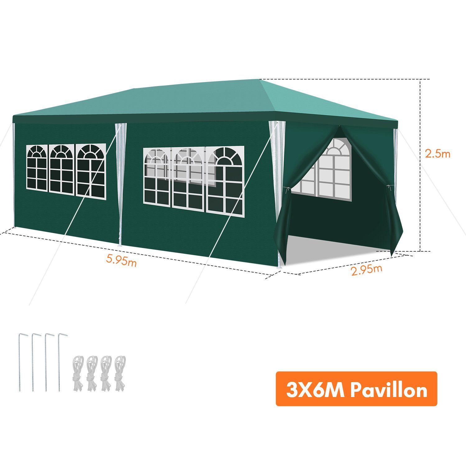 Clanmacy Pavillon Pavillon Wasserfest Markt Grillen günstig online kaufen