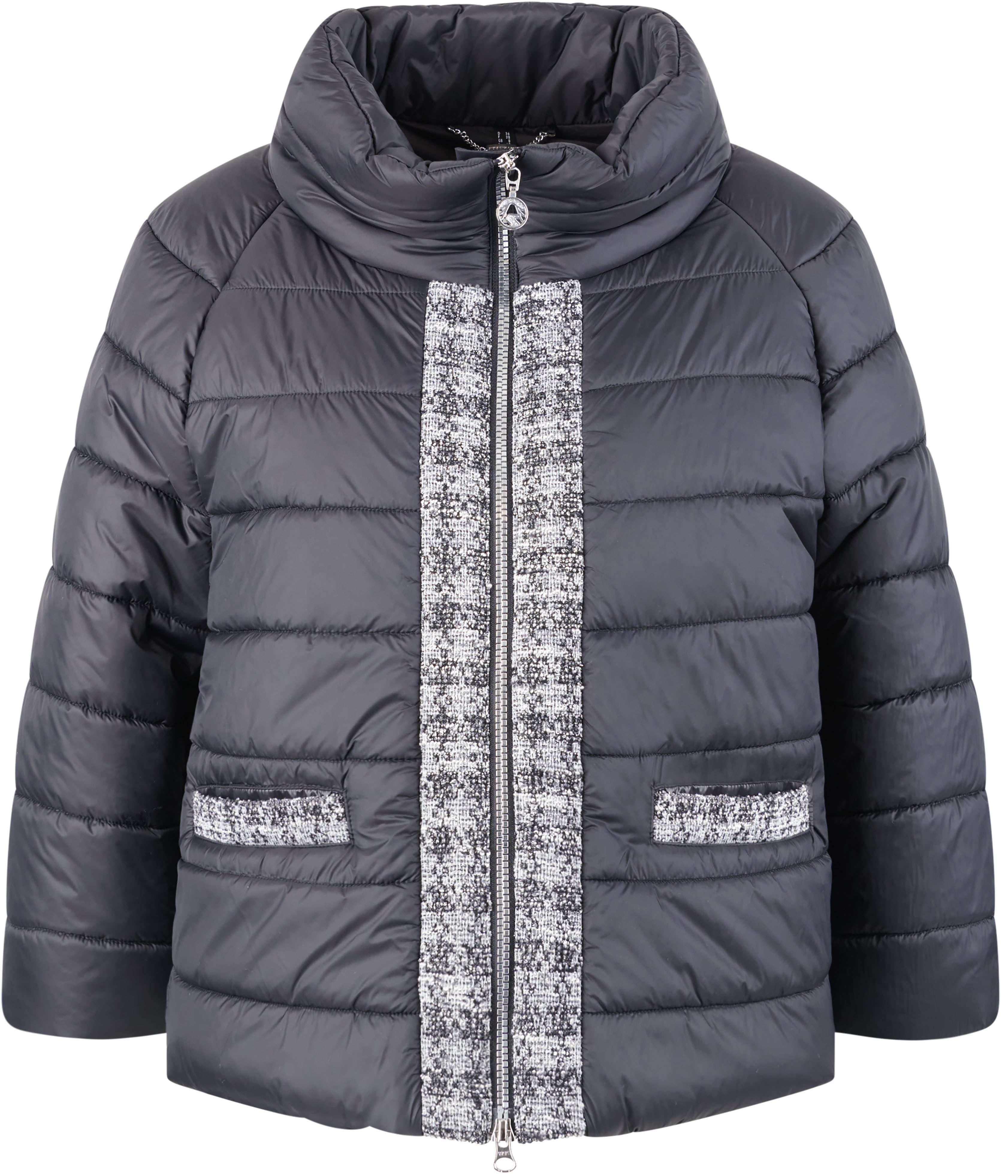 Sportalm Kitzbühel Steppjacke mit Einsätzen im Karomuster