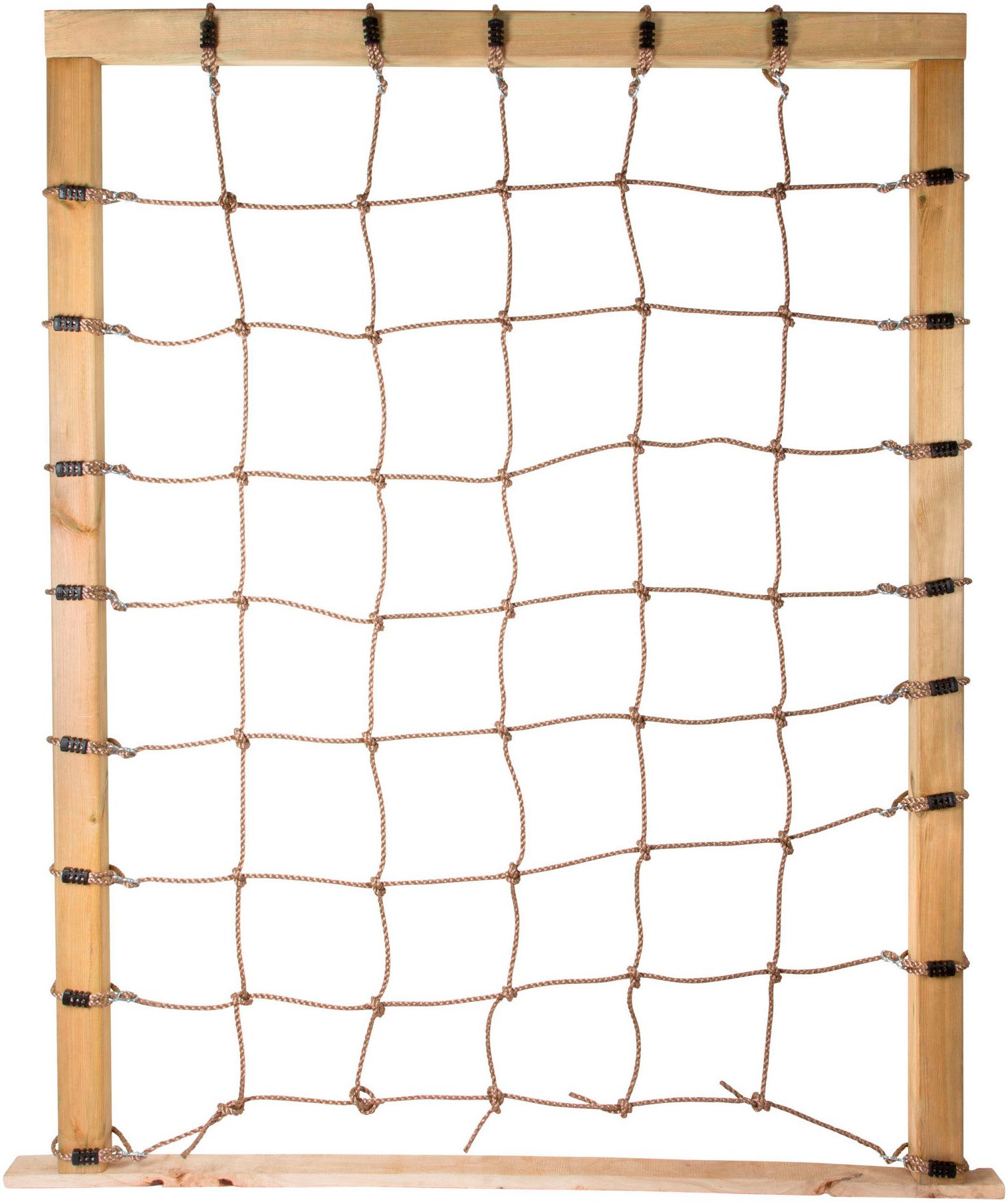 Klettergerüst Kletternetz mit Achterhaken