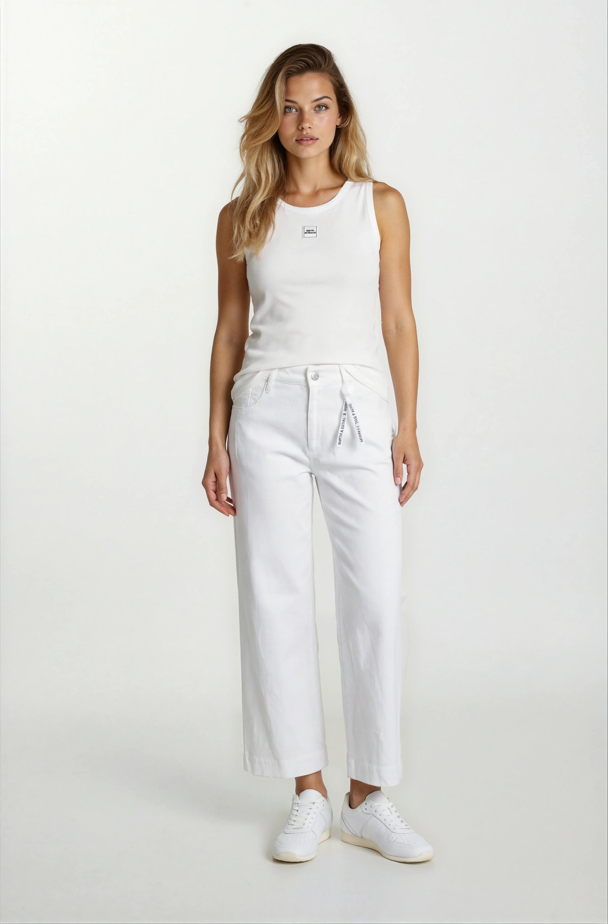Smith & Soul Weite Jeans aus Baumwolle