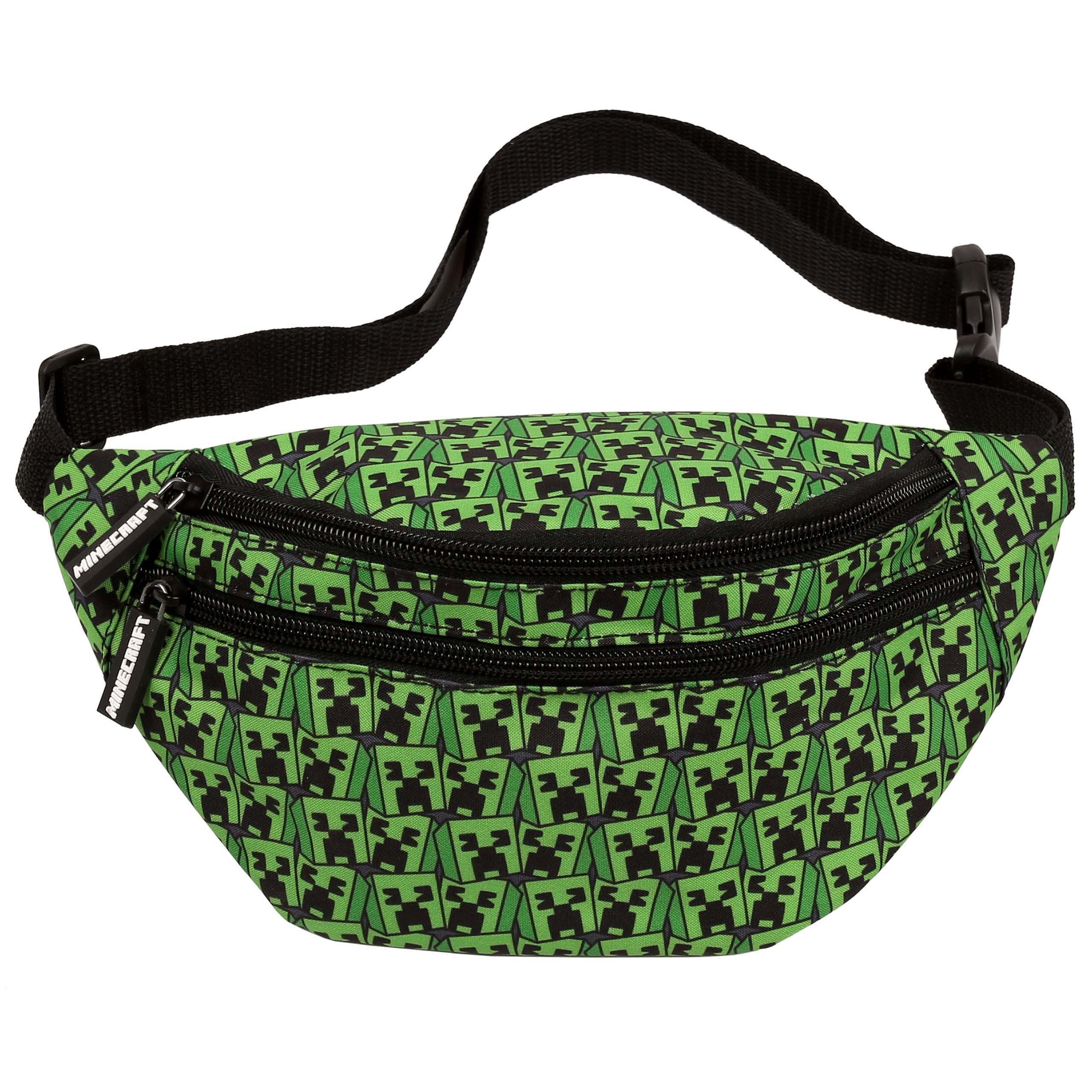 Minecraft Bauchtasche Minecraft Jungen Bauchstasche mit Reißverschluss