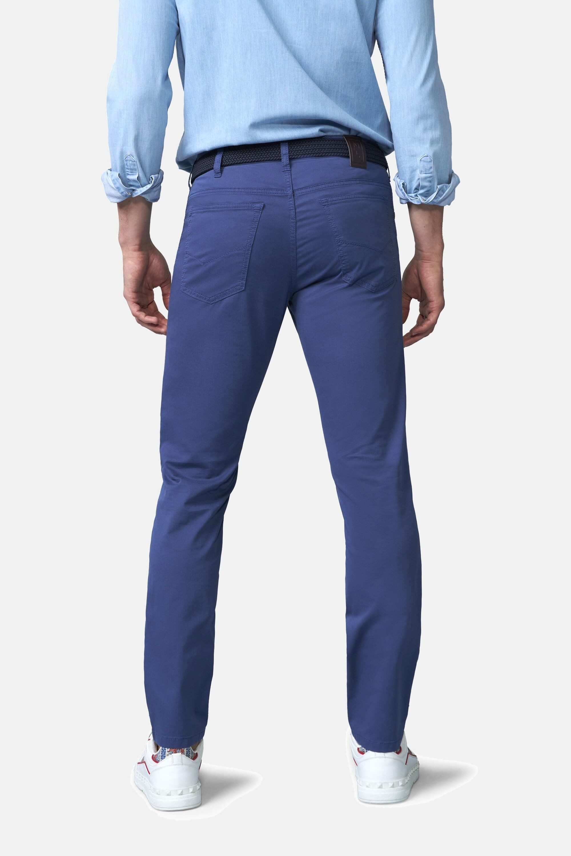 MEYER 5-Pocket-Jeans M5 Five 1-6075 aus reiner Bio-Baumwolle